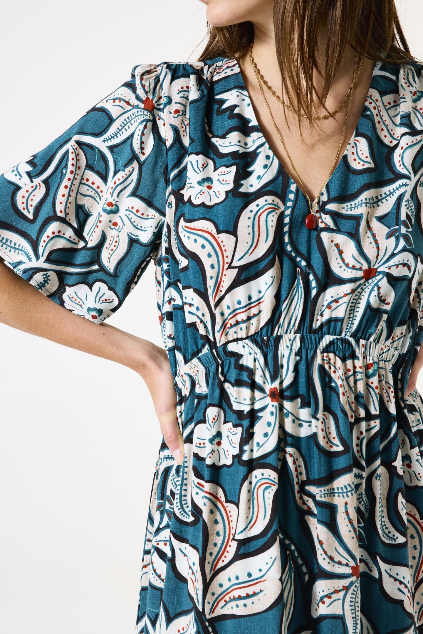 LADIES DRESS BLUE LAGOON 5