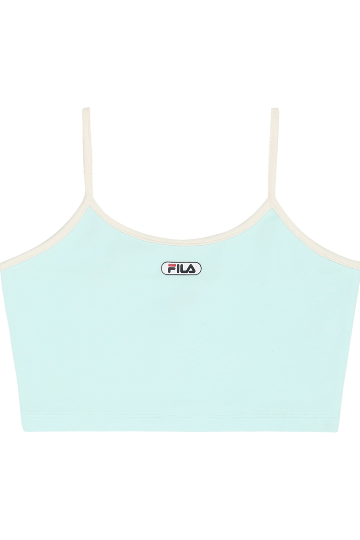 VALLONE CROPPED SPAGHETTI STRAP TOP SOOTHING SEA 1