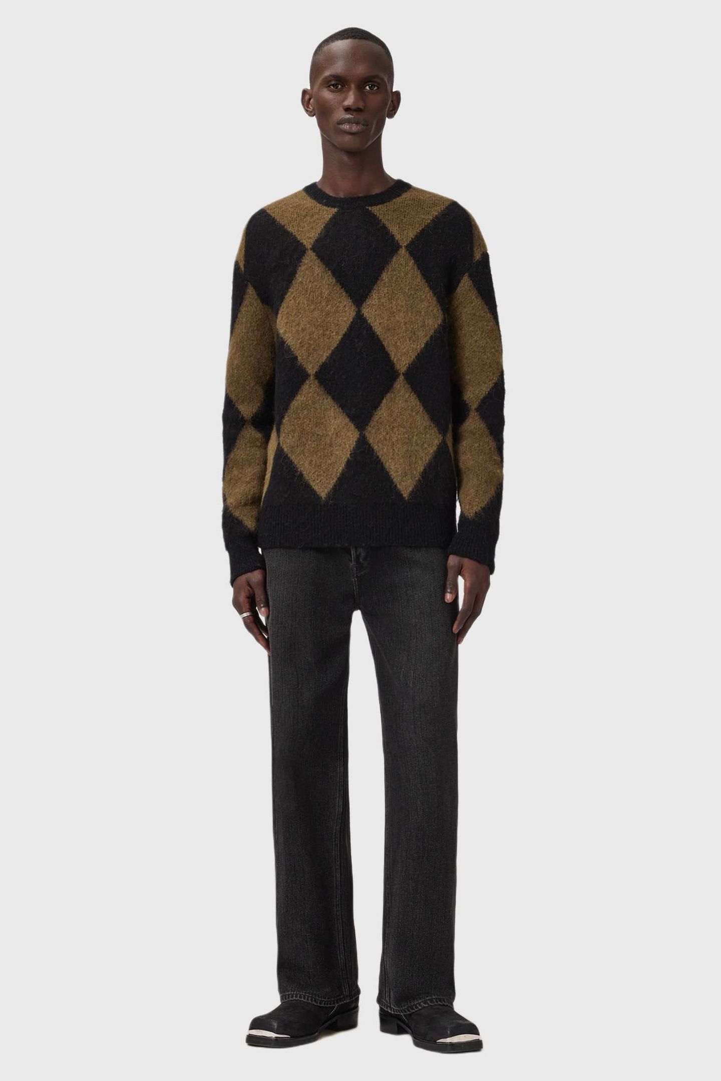 BOWER CREW BLACK/BROWN 4