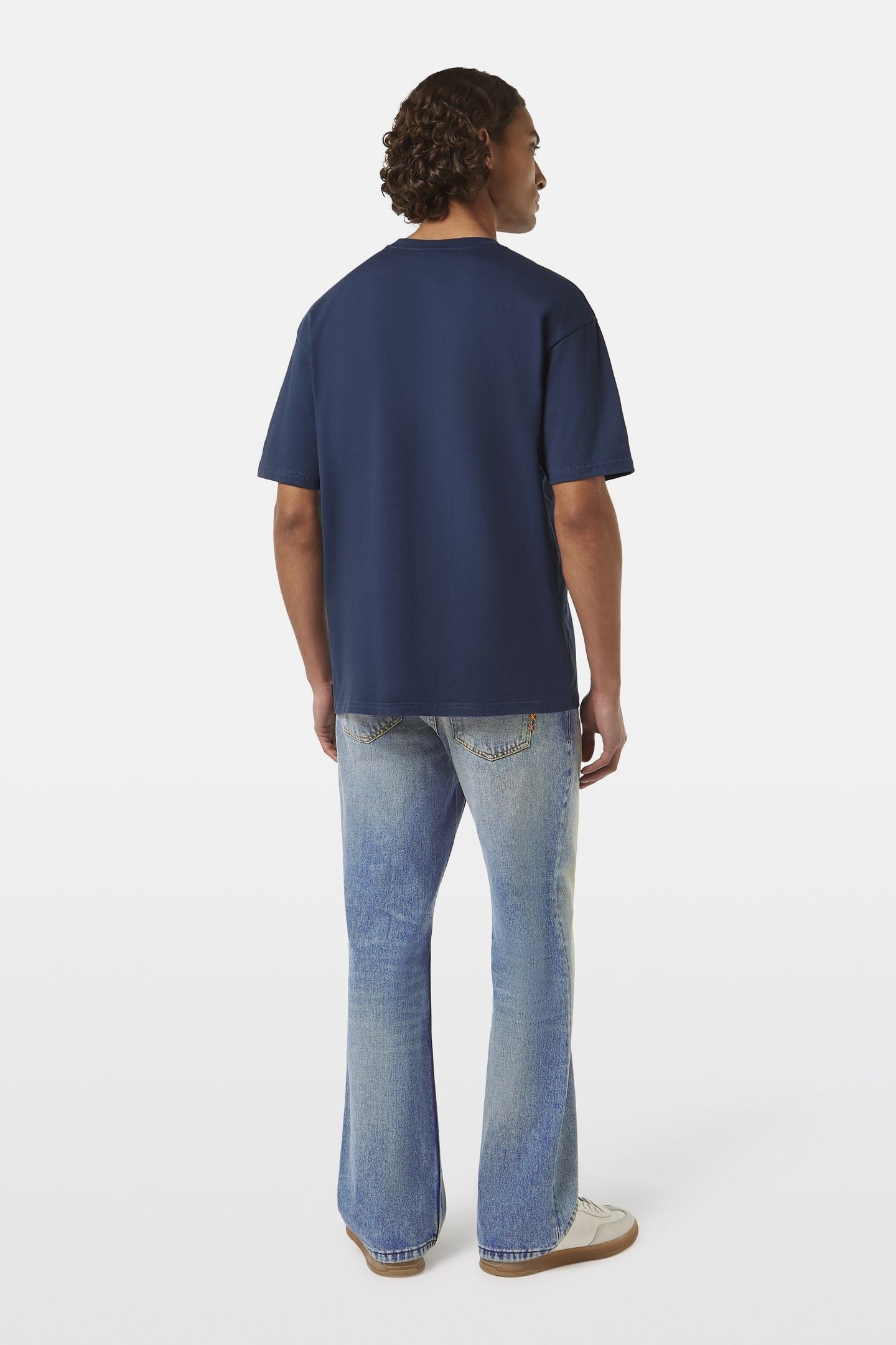 RELAXED-FIT FRONT ARTWORK T-SHIRT ATLANTIC BLUE 3