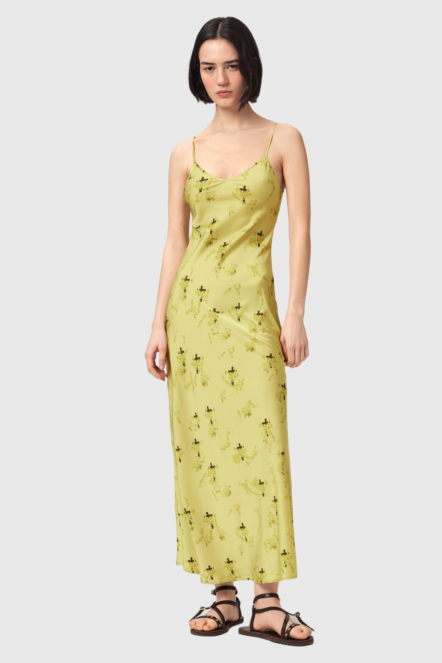 BRYONY DRESS EMPOLI YELLOW 1