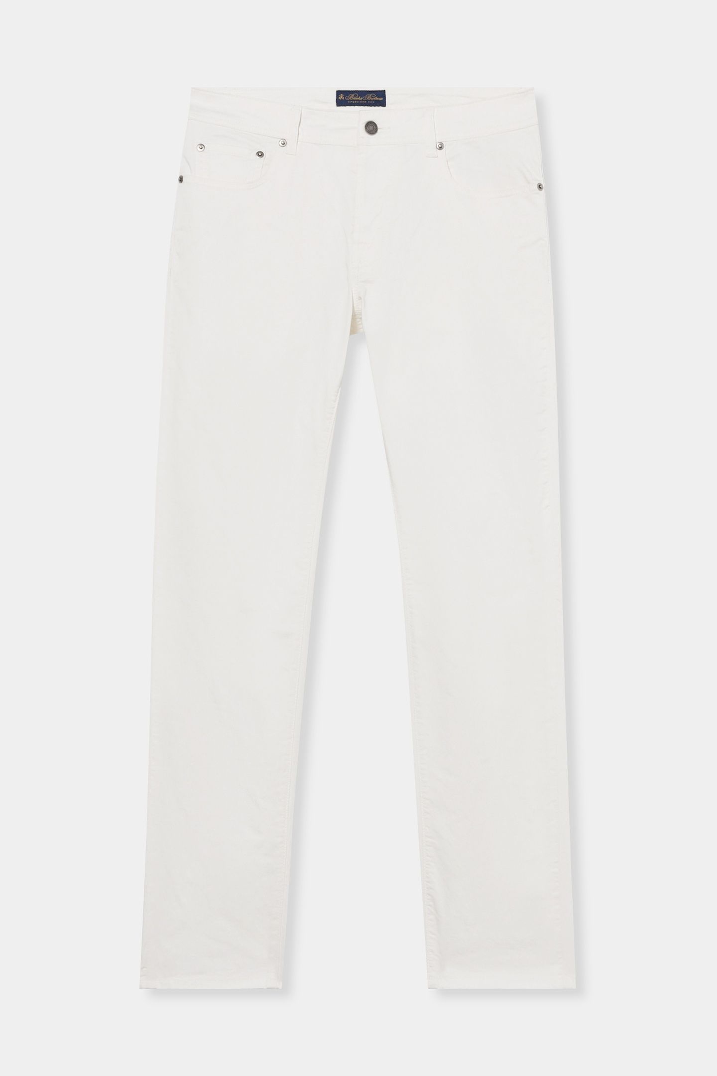 5-POCKETS COTTON WHITE 1