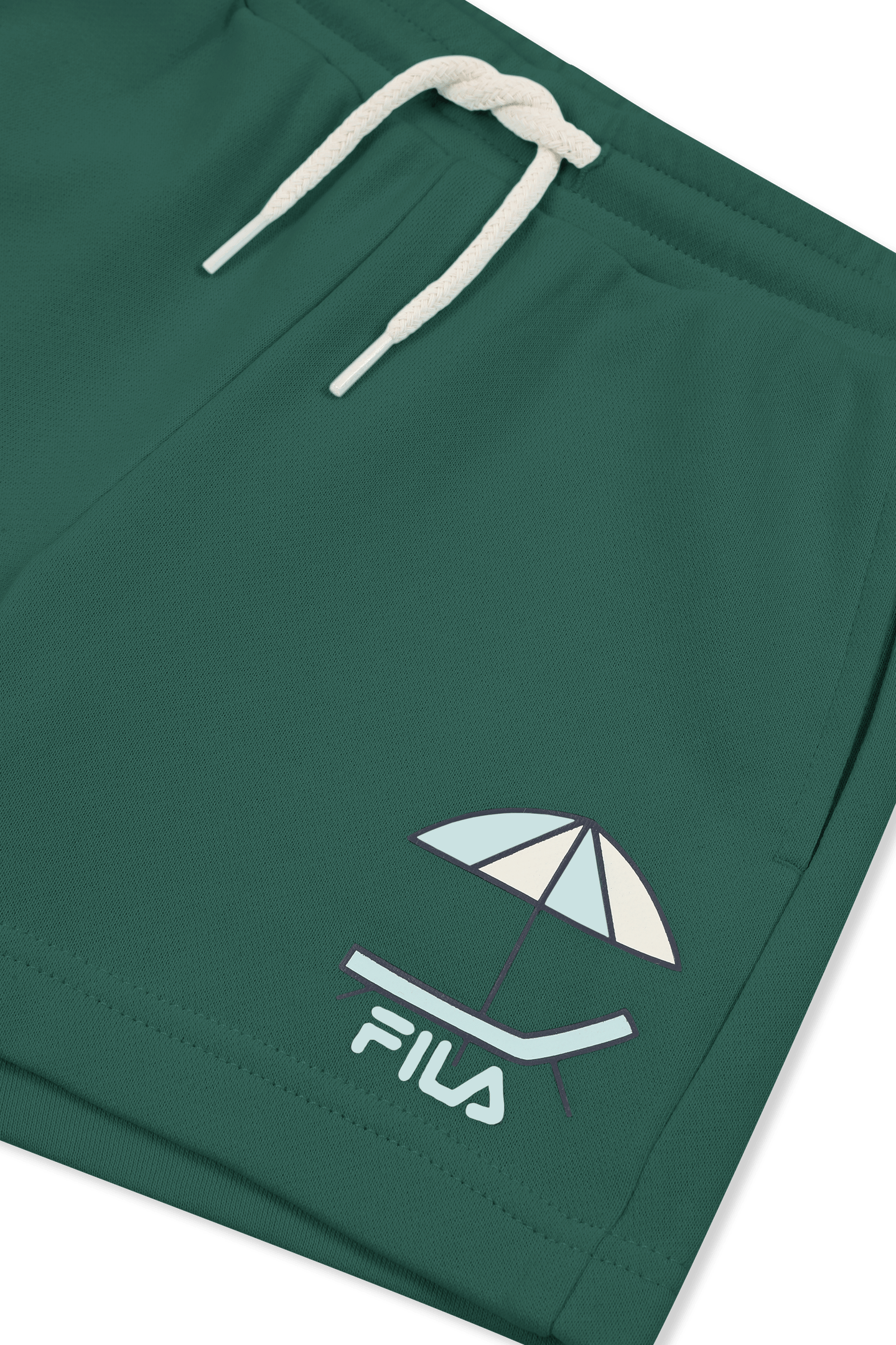 CRESPINA REGULAR GRAPHIC SWEAT SHORTS POSY GREEN 3
