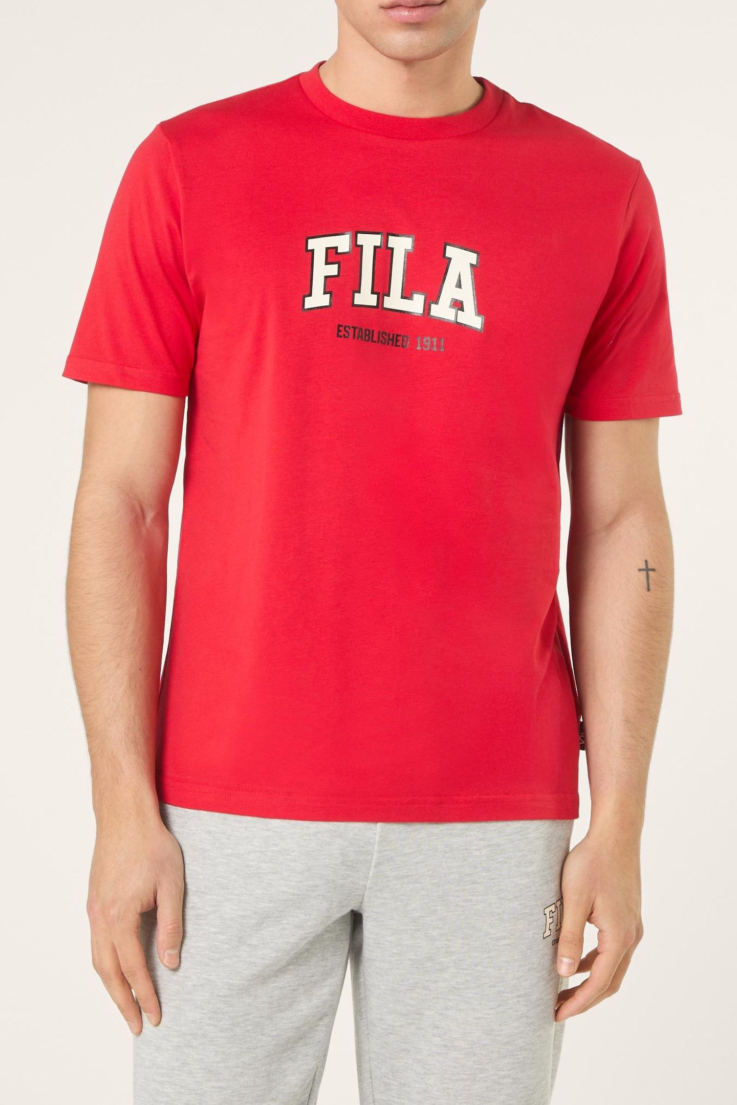 RIFREDI REGULAR GRAPHIC T-SHIRT TRUE RED 1