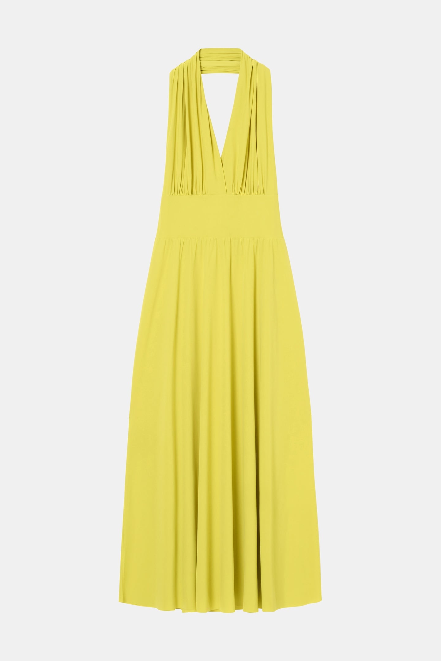 CANNES DRESS LIME GREEN 4