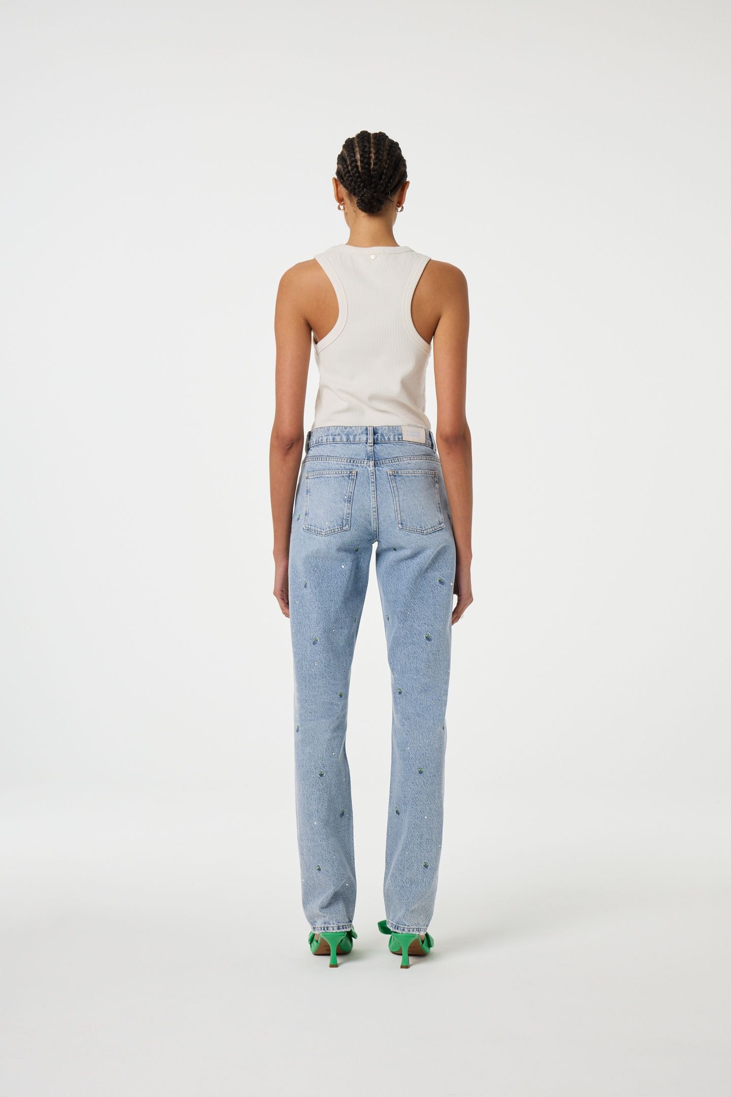 MARIE STRAIGHT LEG JEANS VINTAGE BLUE 3