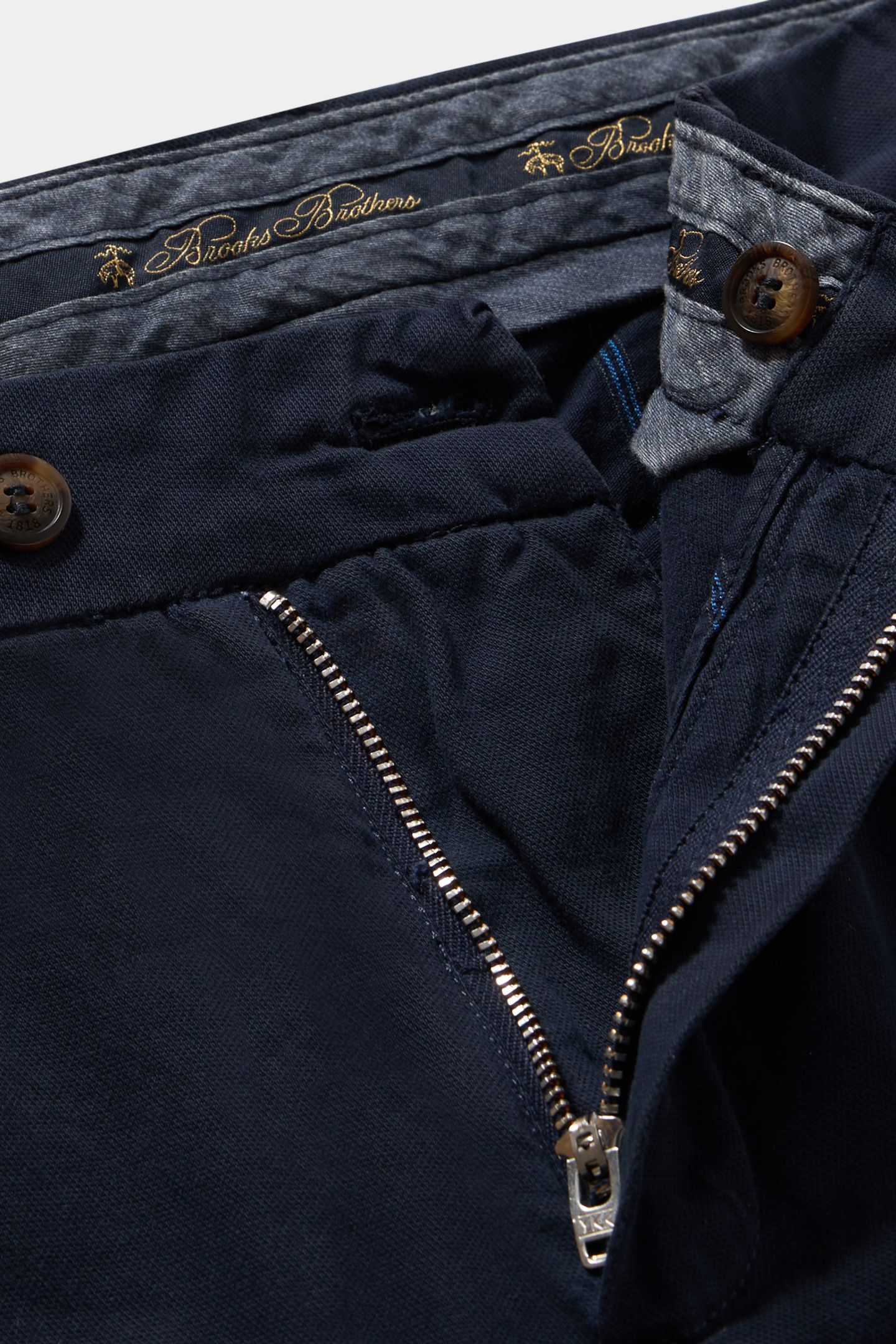 SLIM FIT WOVEN STRETCH COTTON CHINOS NAVY 6