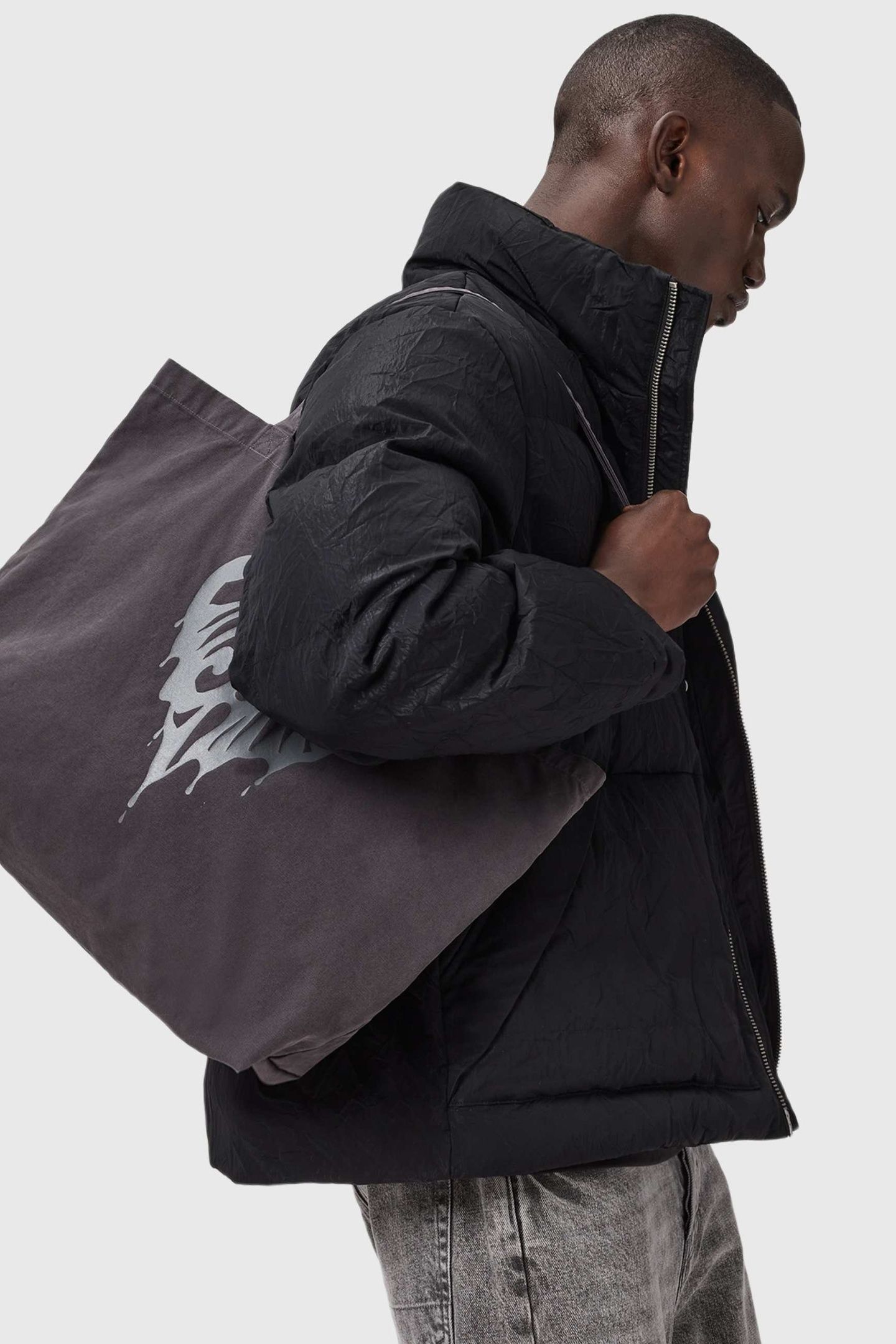 TRIPP TOTE WASHED BLACK 2