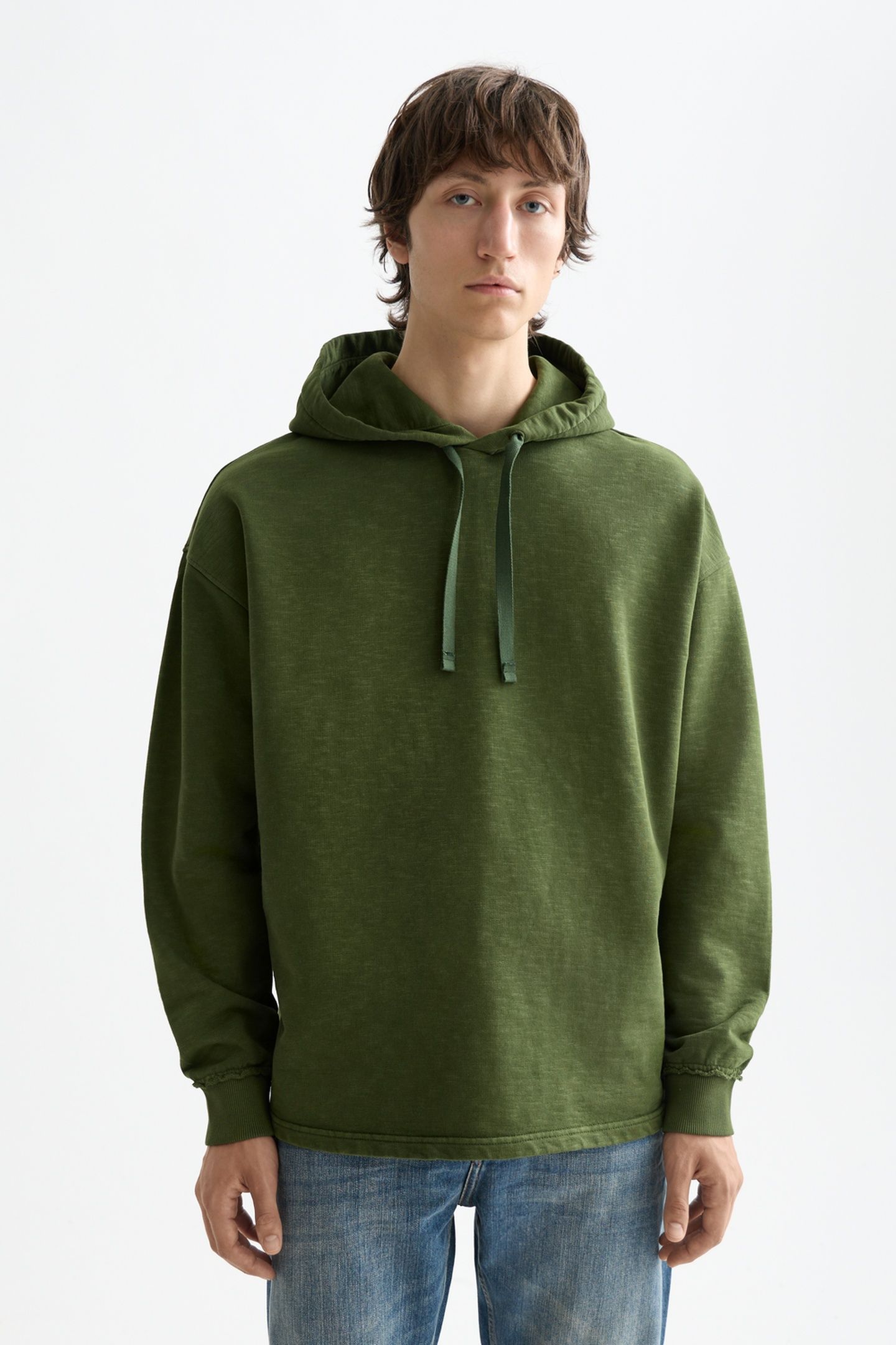 CORE - 3 CROSSES HOODIE KHAKI 2
