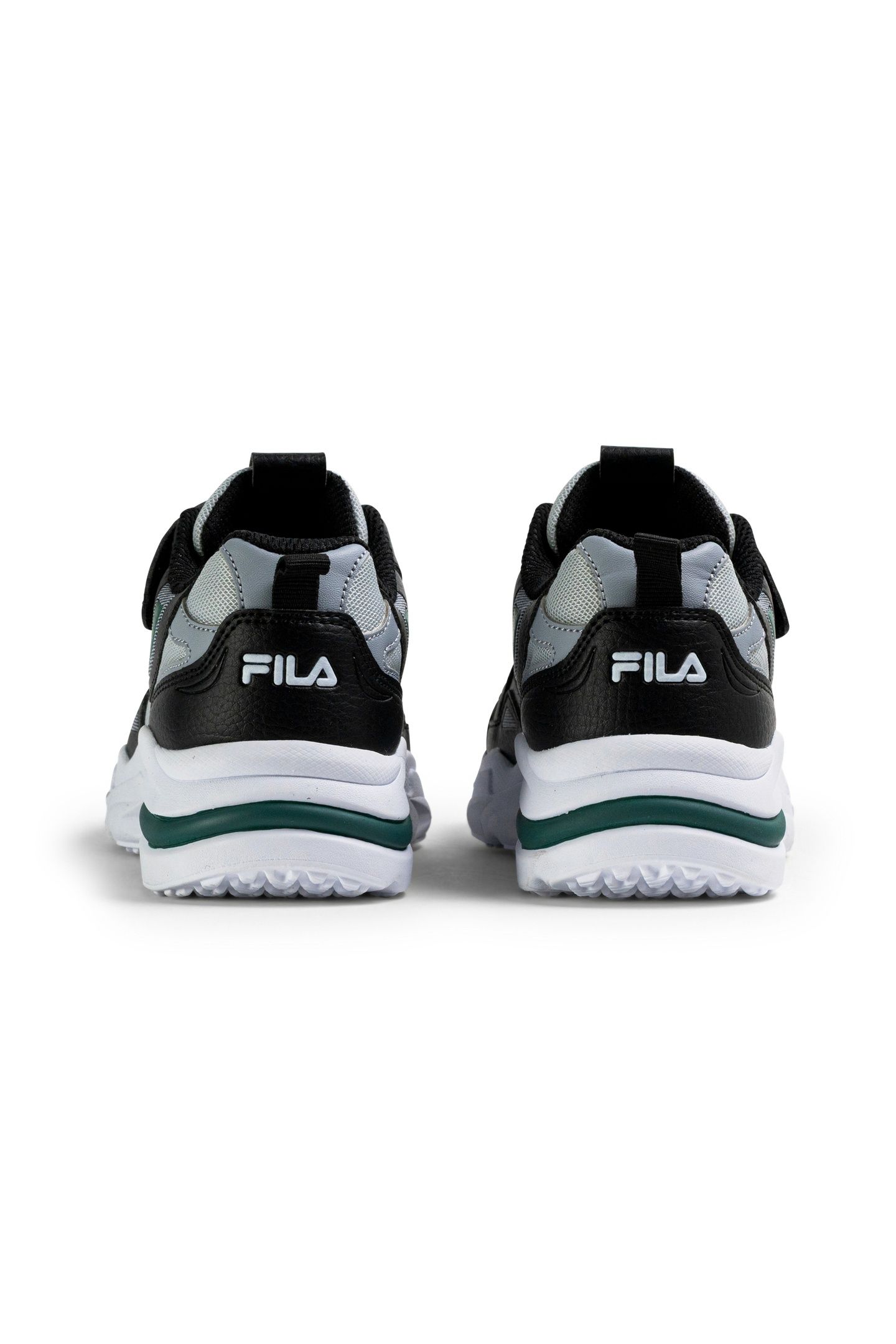 MADRUN VELCRO KIDS BLACK-POSY GREEN 4