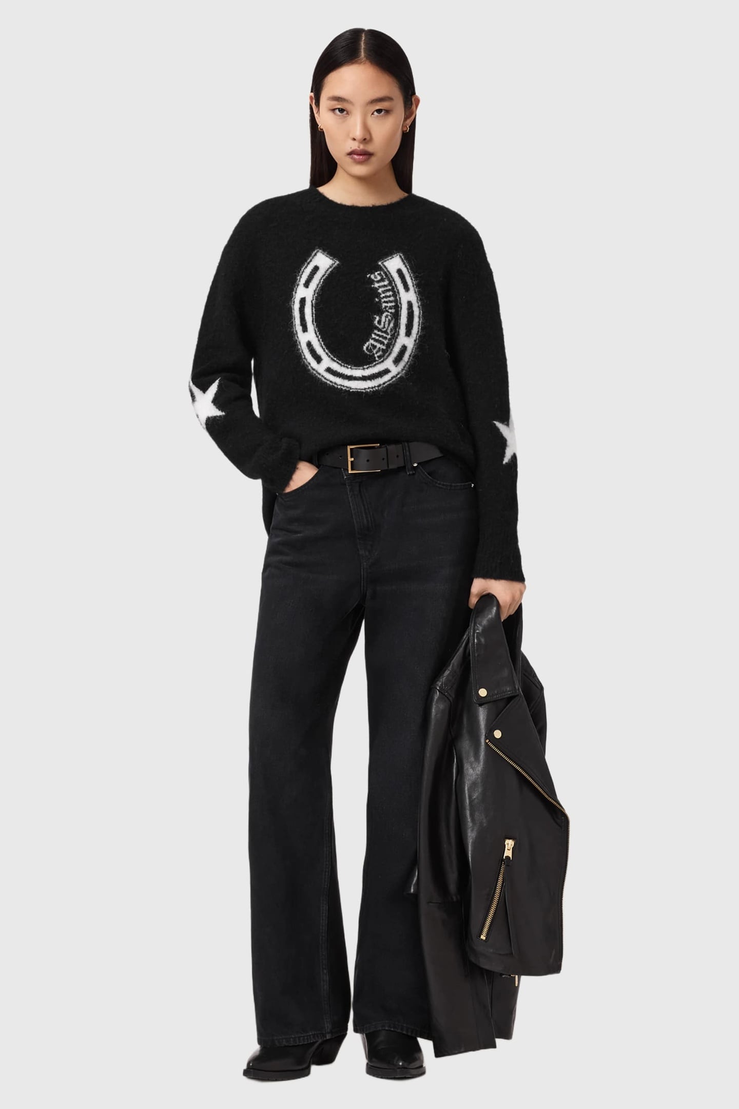 KISMET JUMPER BLACK/CHALK WHITE 4
