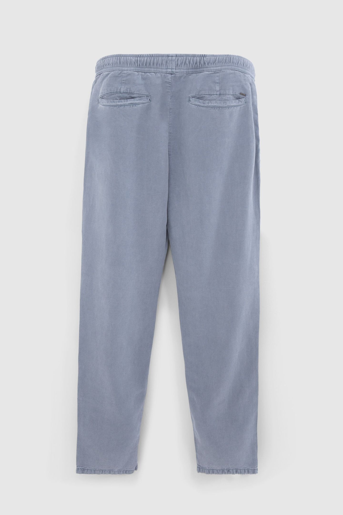 LIGHT BLUE LYOCELL® ELASTICATED WAIST JOGGERS 6