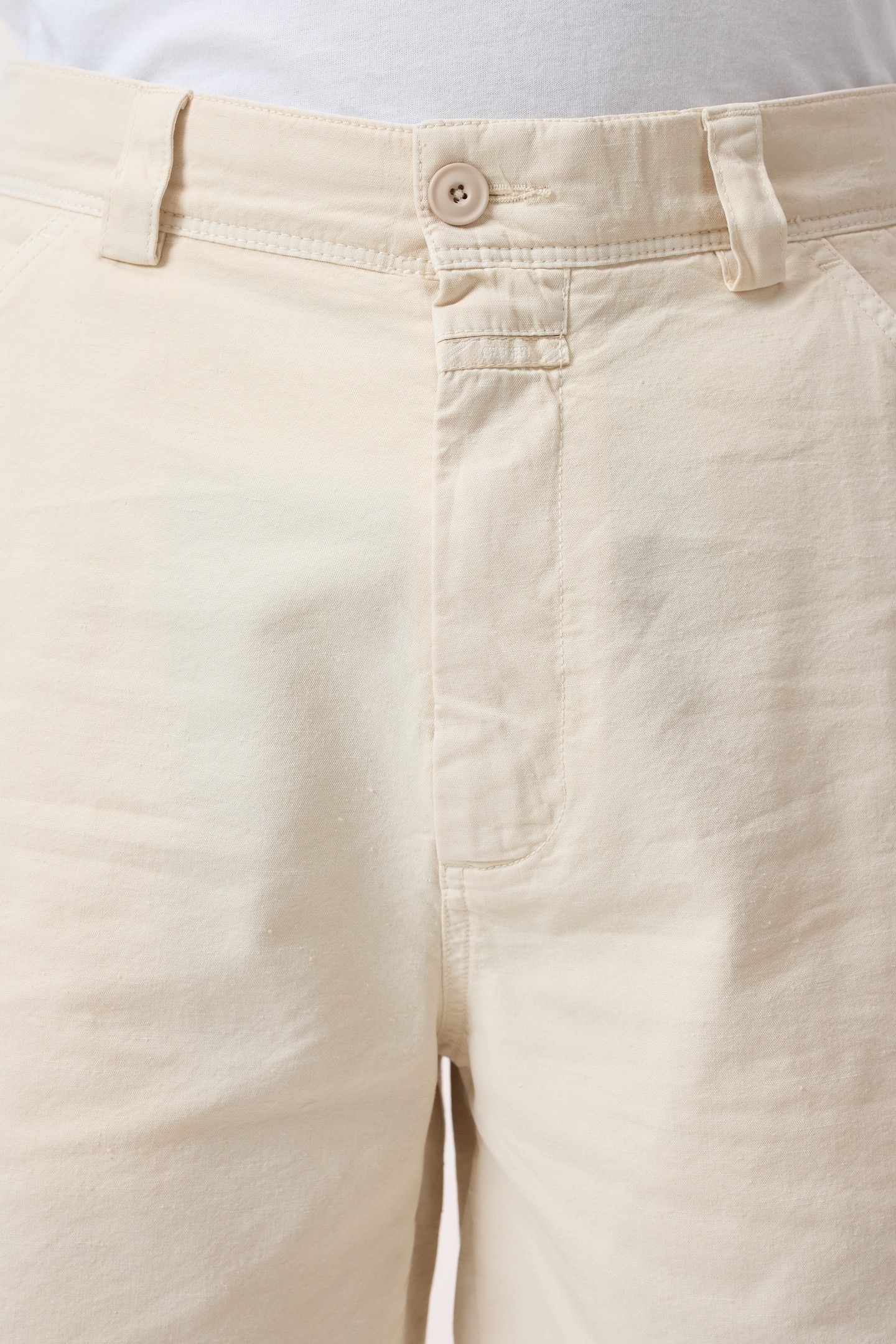 ATELIER SHORTS LIME BEIGE 3