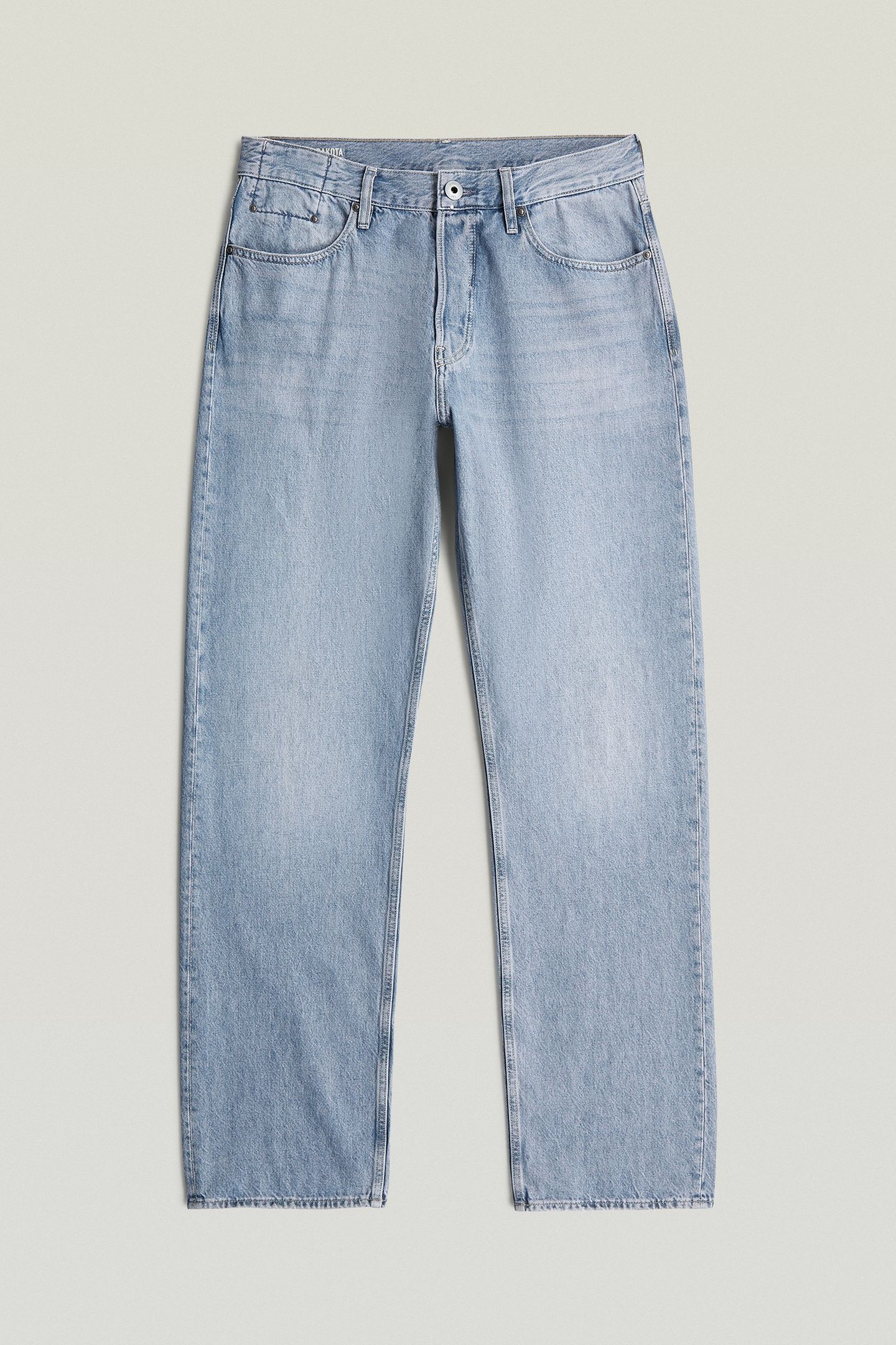 DAKOTA REGULAR STRAIGHT JEANS LIGHT/PASTEL BLUE 5