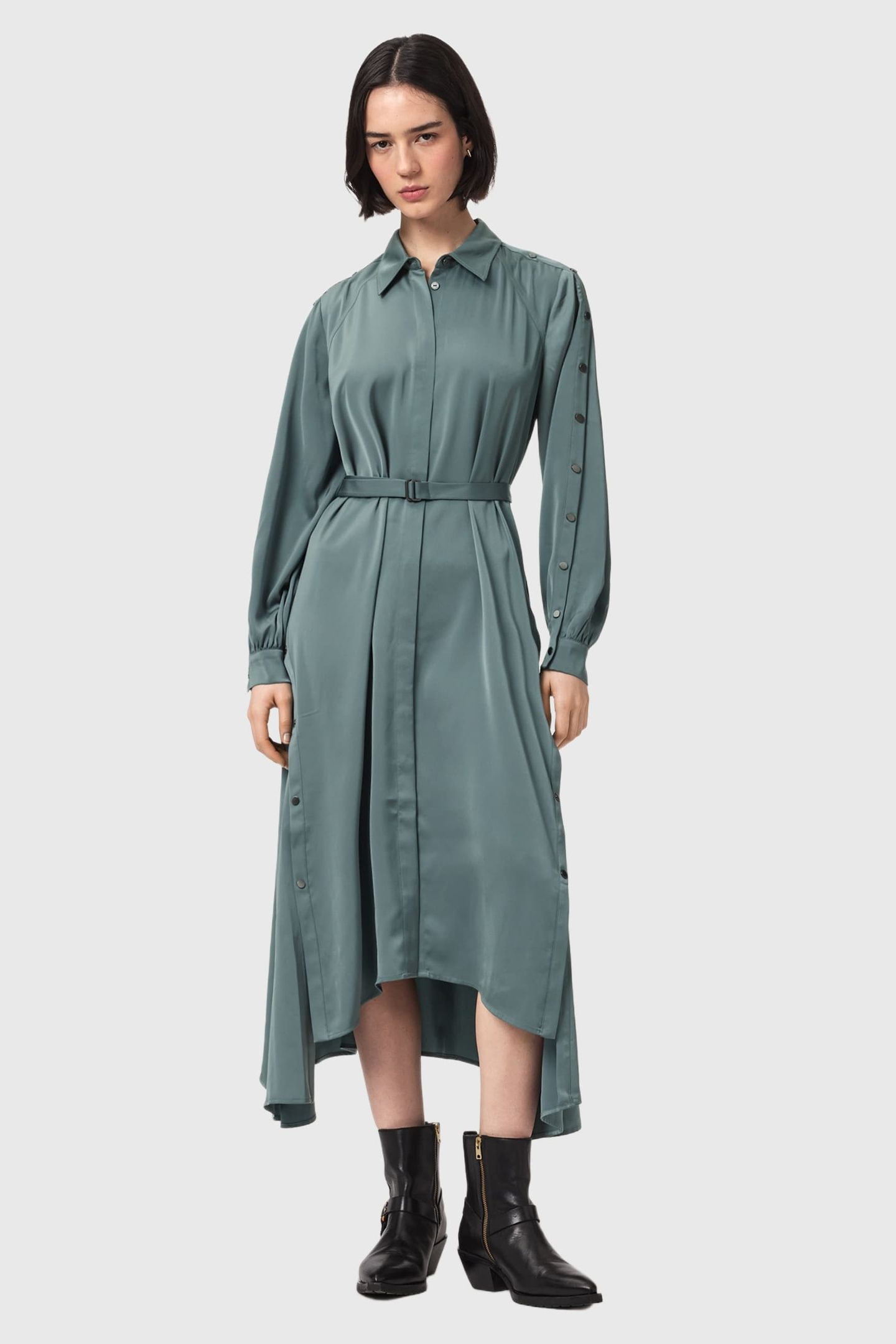 LEXI DRESS STEEL BLUE 2