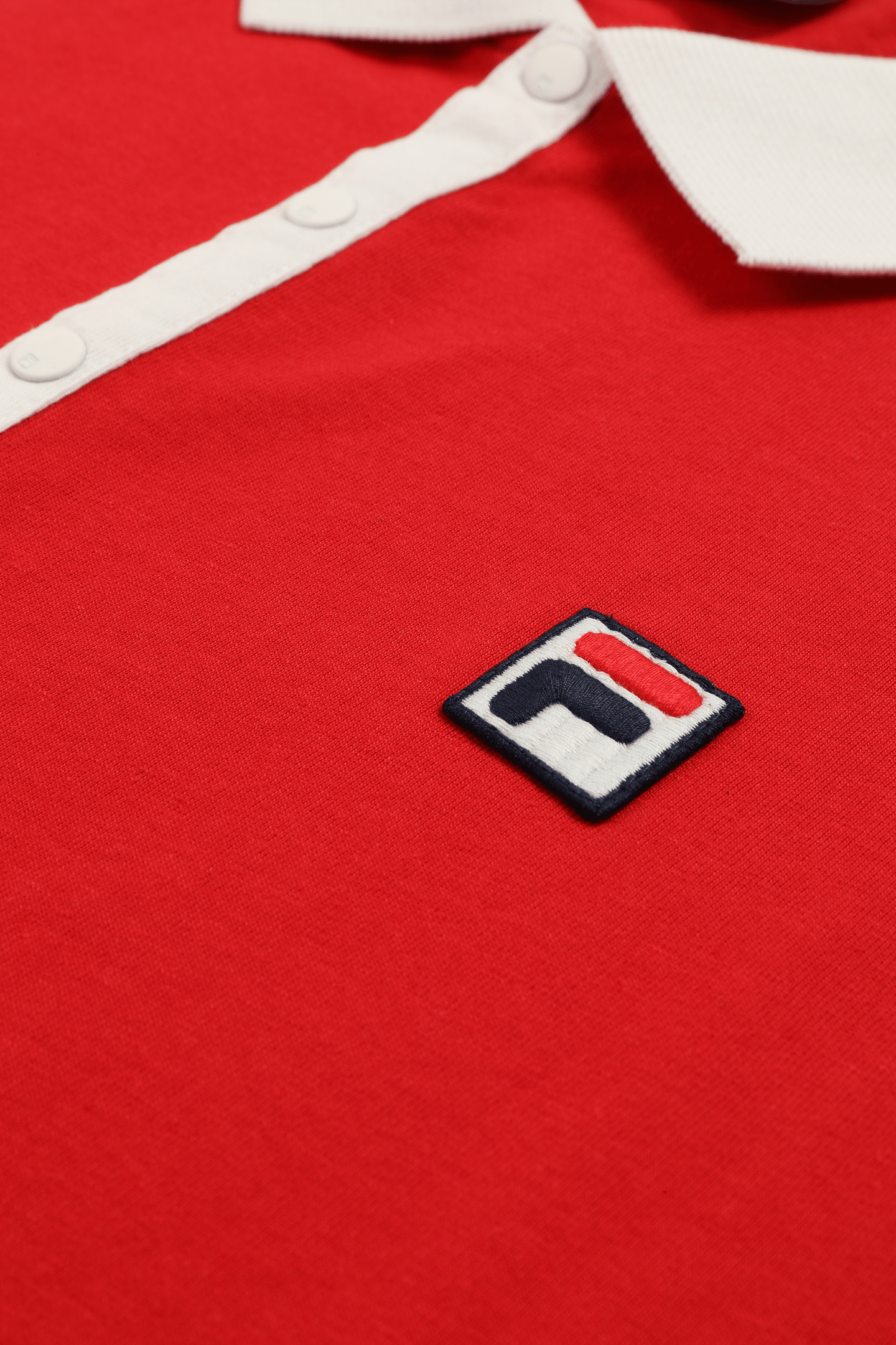 CASOLI REGULAR BLOCKED POLO SHIRT TRUE RED-EGRET 7