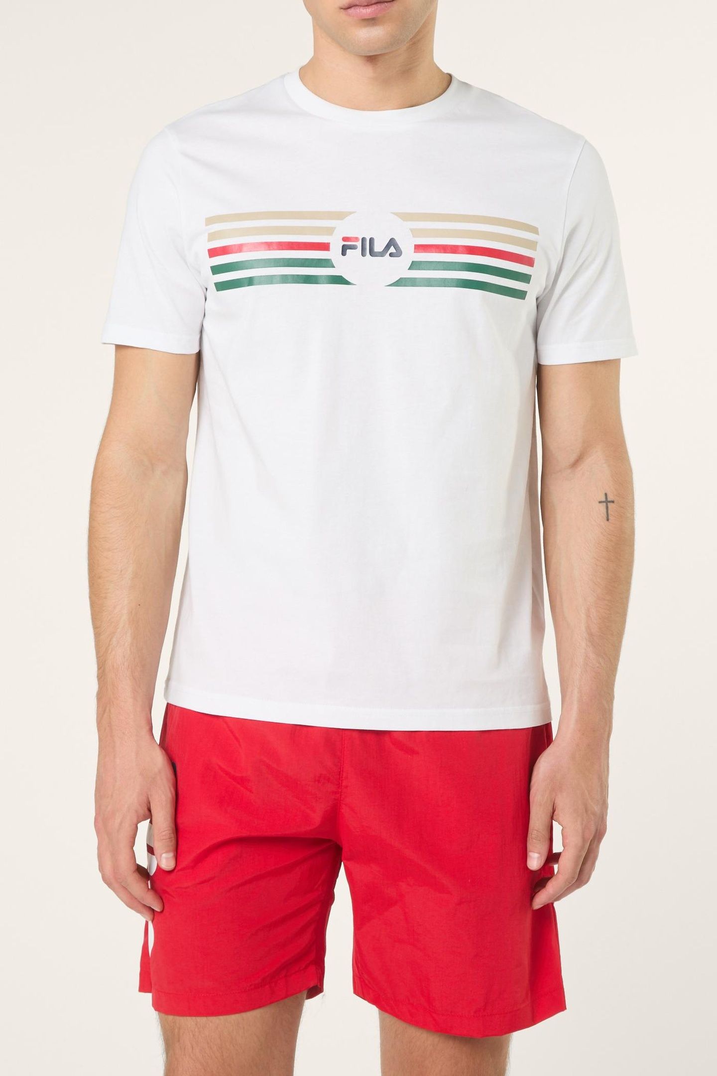 PADULE REGULAR LOGO GRAPHIC T-SHIRT BRIGHT WHITE 1