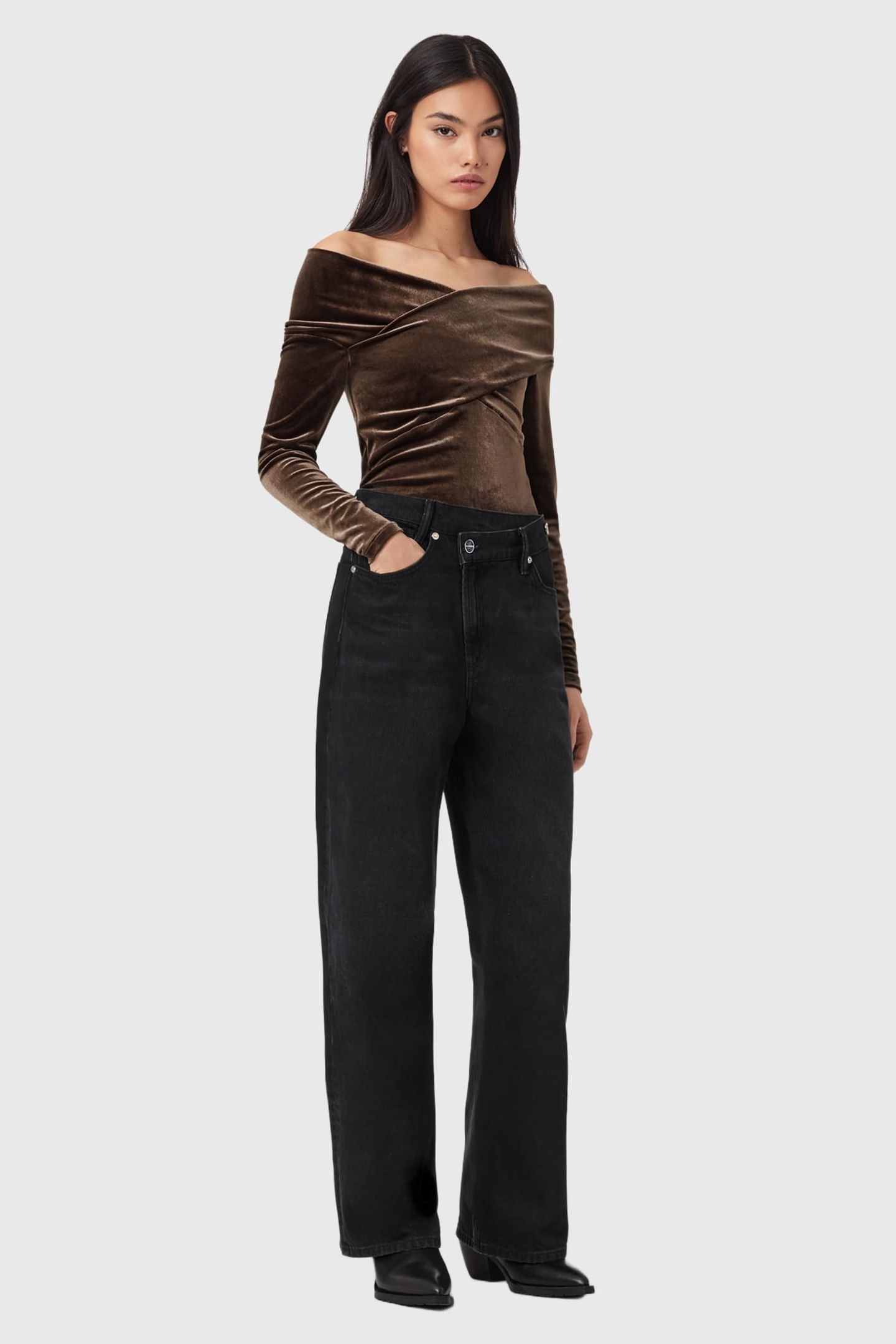 DELTA VELVET TOP BITTER BROWN 3