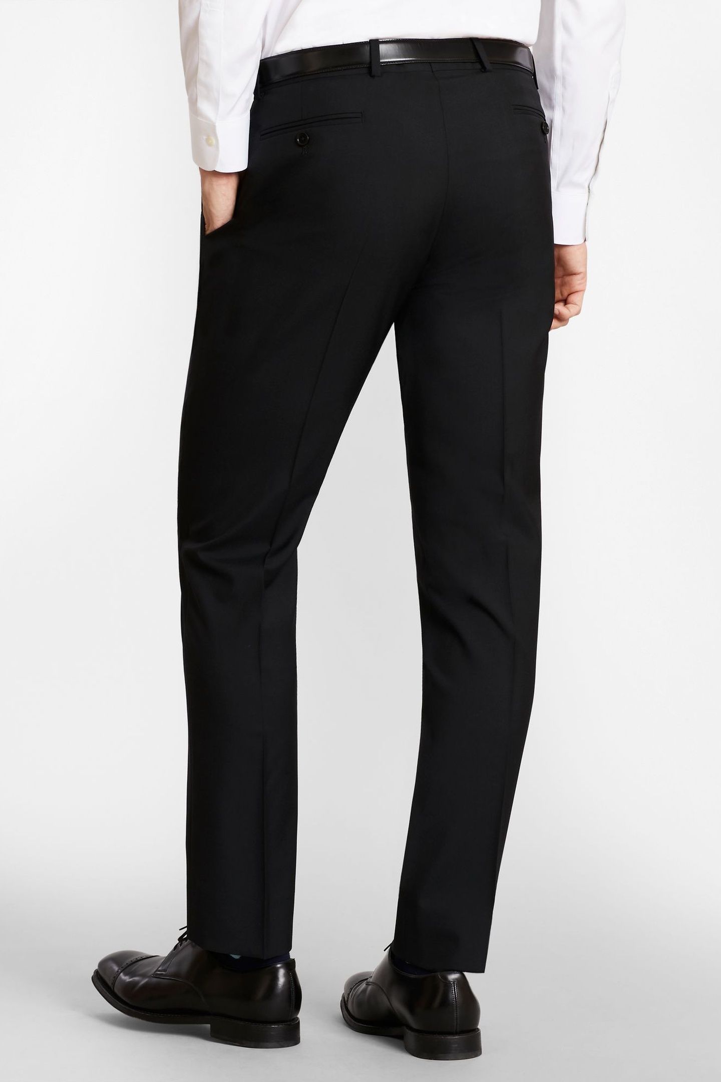 SLIM FIT PANTS BLACK 3
