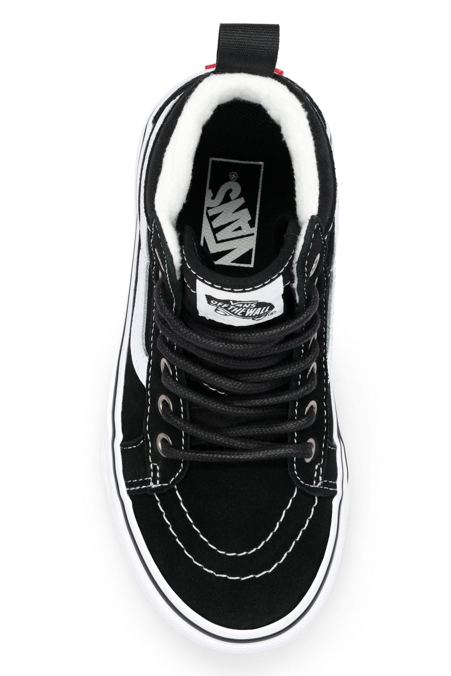 YOUTH UNISEX SK8-HI INSULATED BLACK/WHITE 7