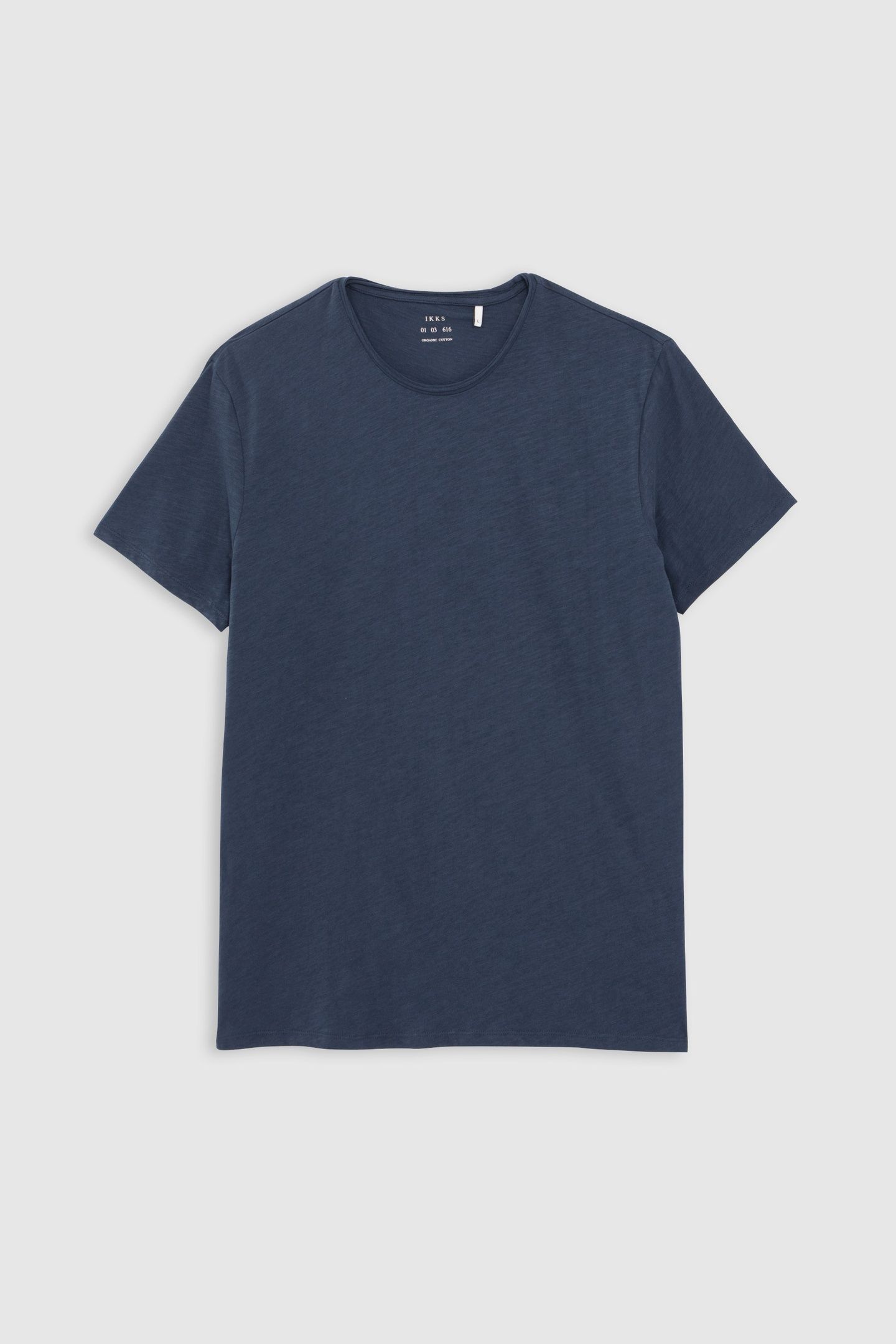 PETROL ORGANIC COTTON ESSENTIAL ROUND-NECK T-SHIRT 3