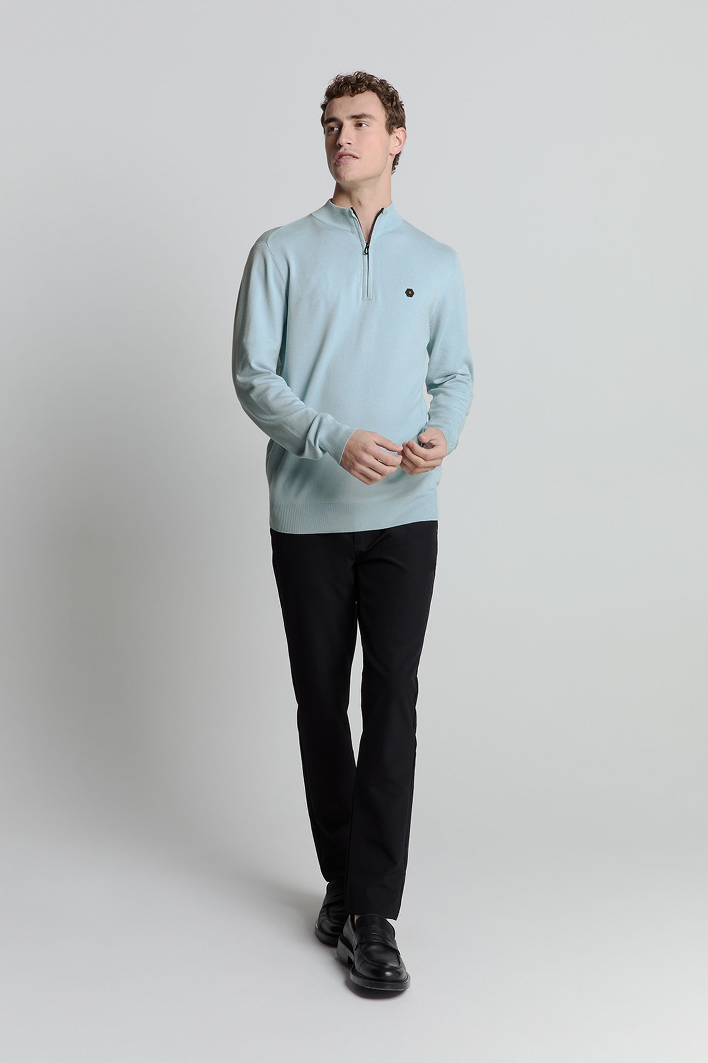 PULLOVER HALF ZIP ICE 1