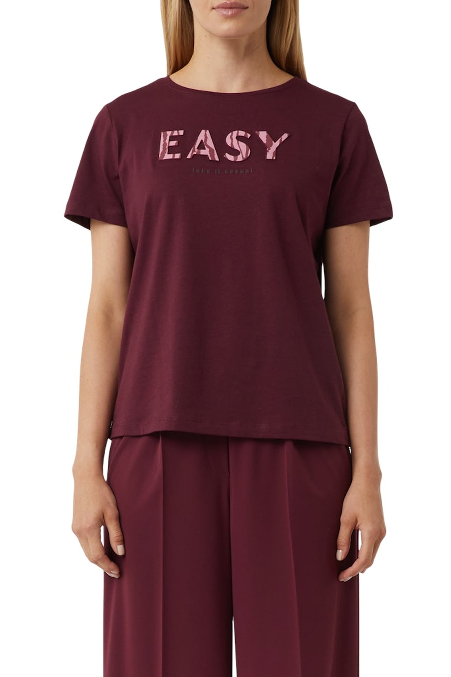 T-SHIRTS BURGUNDY 1