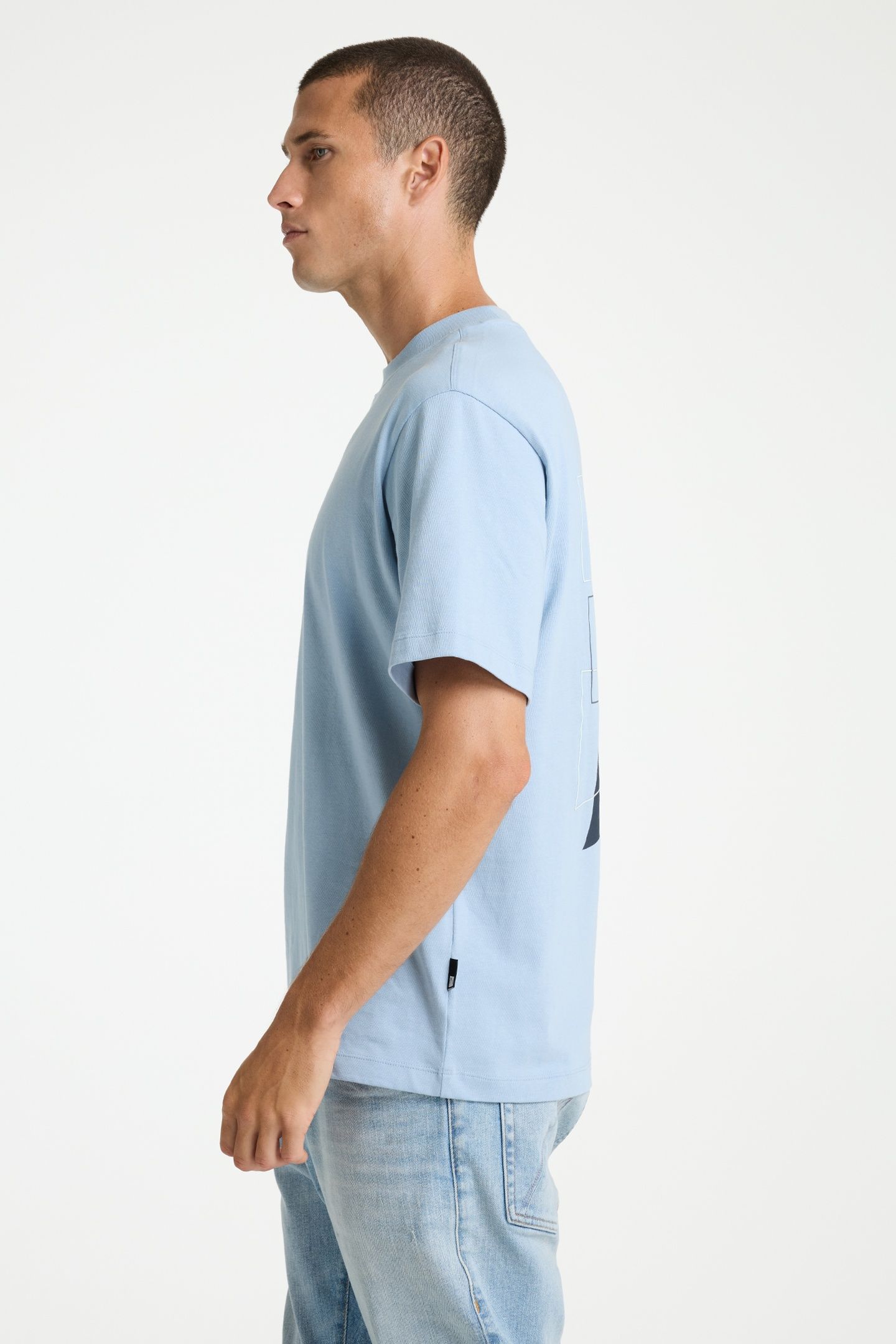 DEXX T-SHIRT SHORT SLEEVE S. CHAMBRAY 4