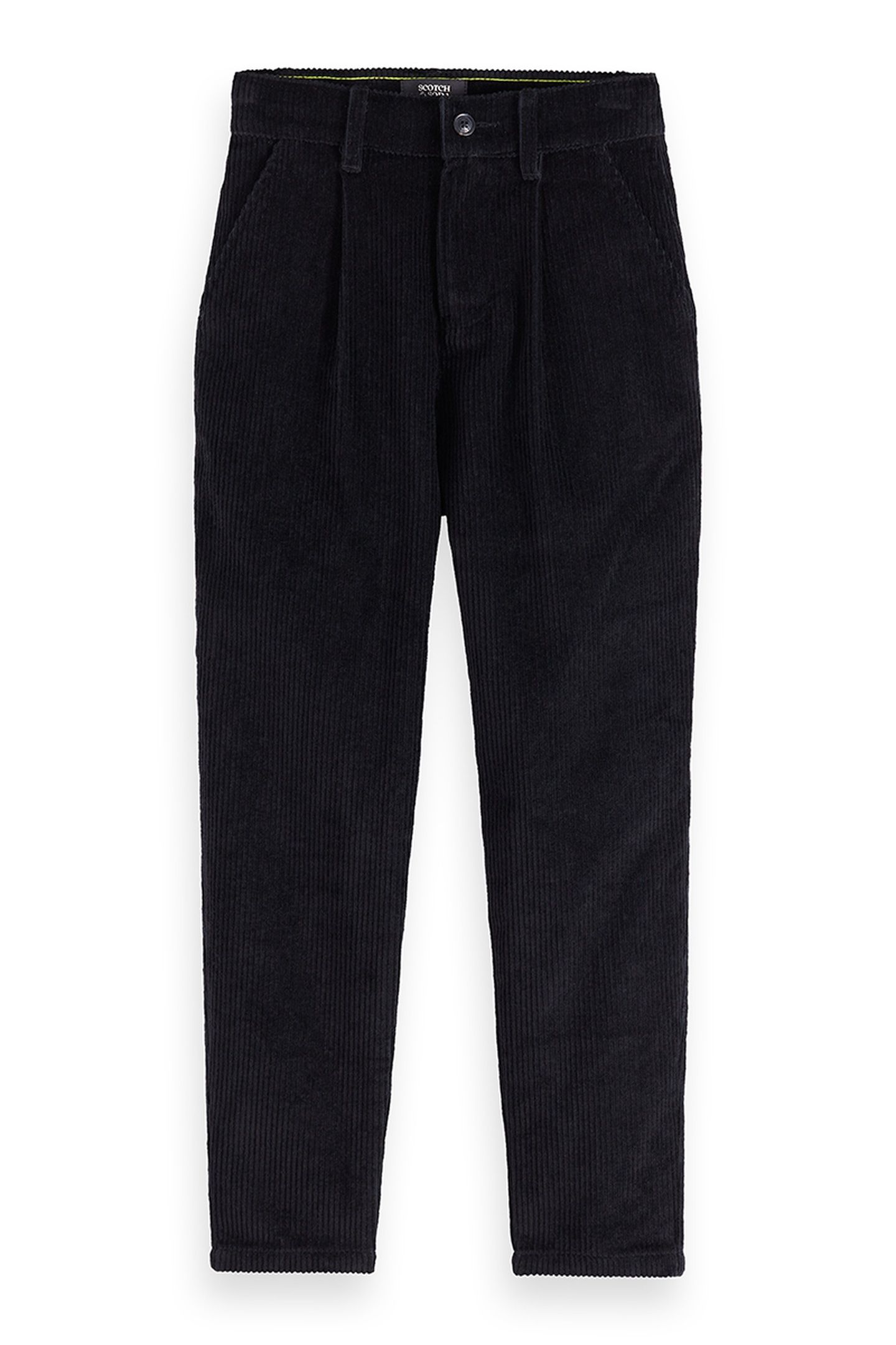 BOY LOOSE-TAPERED CORDUROY PANTS ANTHRACITE 2