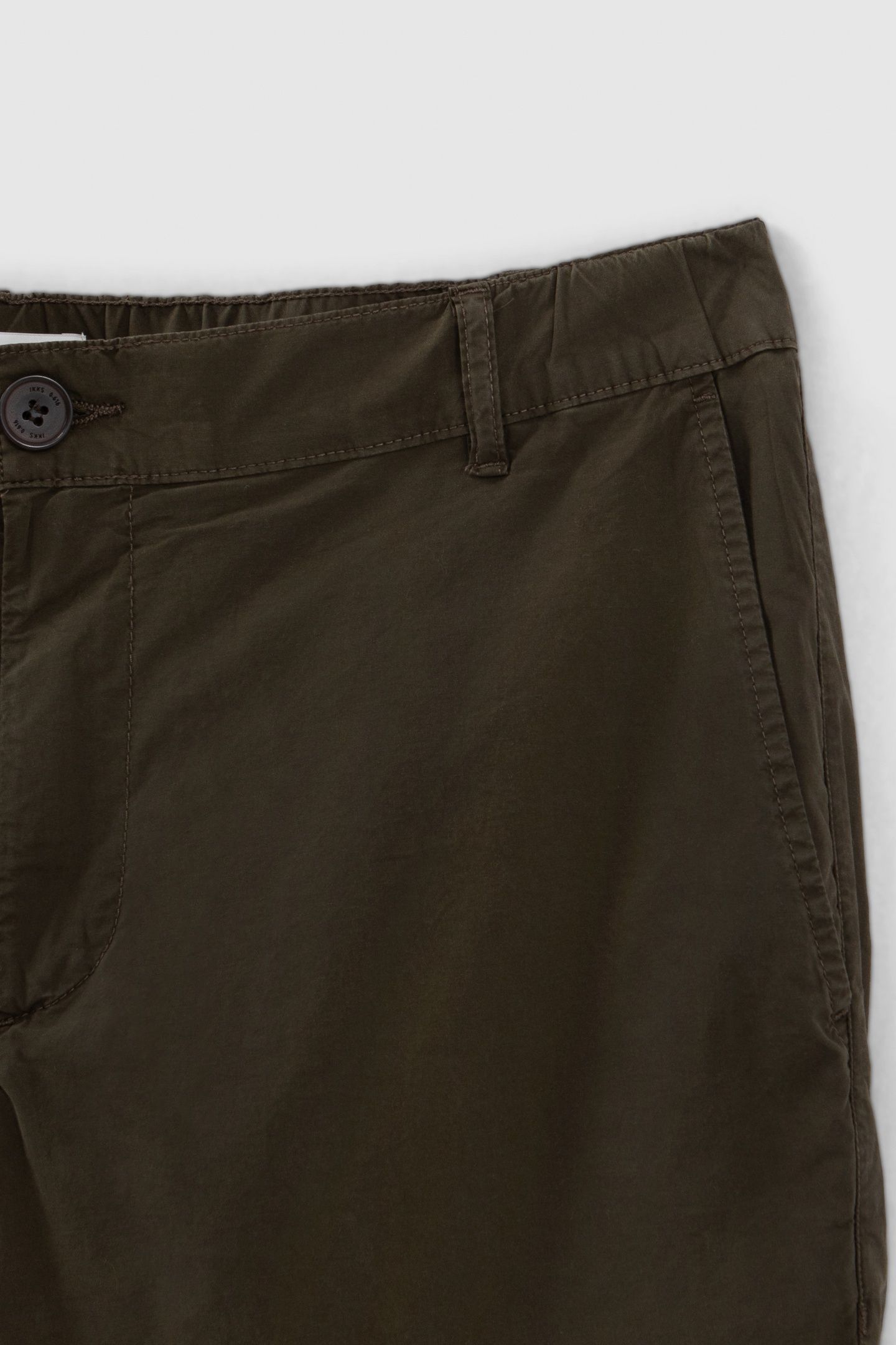 CROPPED SHAPE KHAKI BERMUDA SHORTS 3