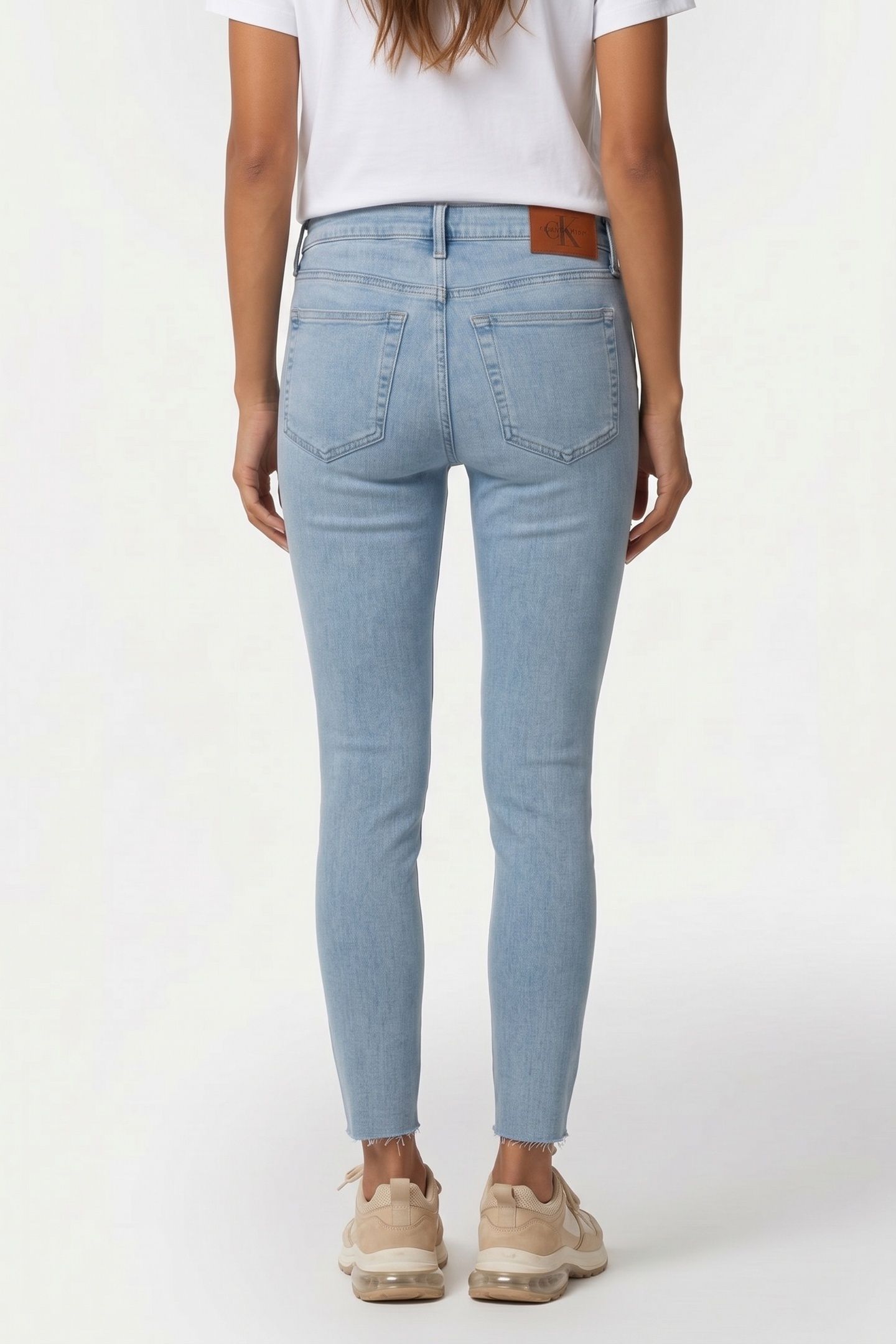EU MID RISE SKINNY JEANS ROBINS EGG 2