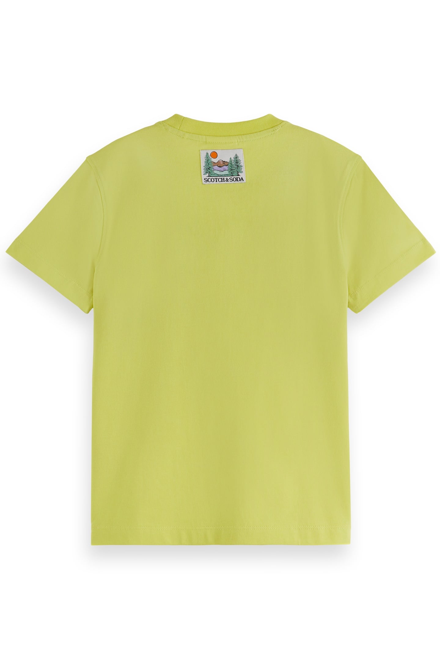 BOY RELAXED-FIT T-SHIRT WITH FRONT ARTWORK LIMEAID 1