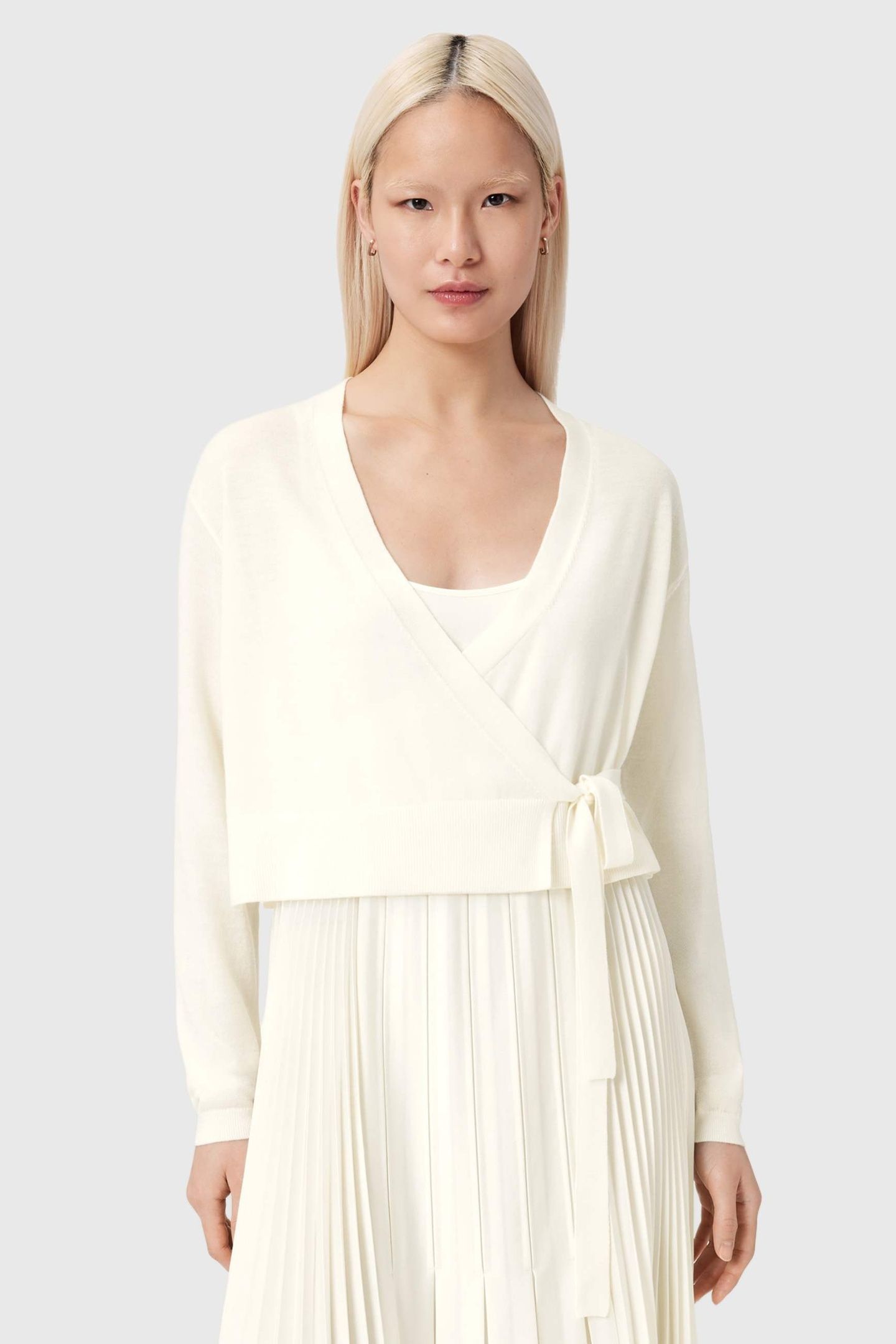 LUCILLE DRESS CHALK WHITE 4