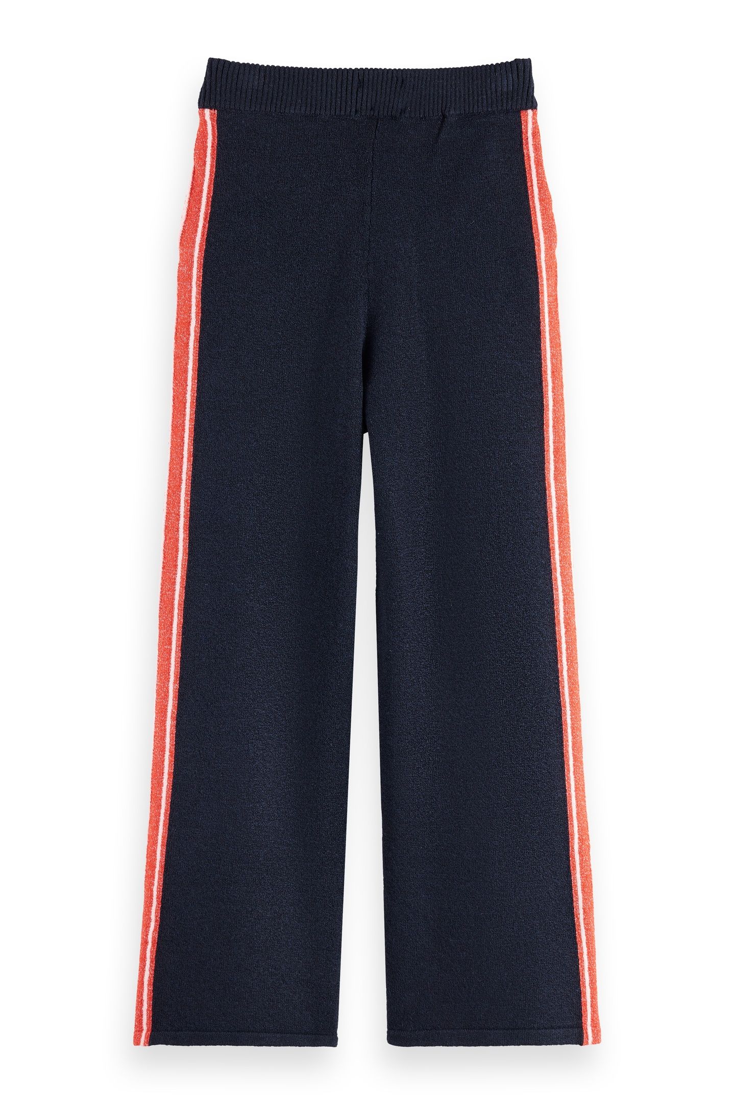 GIRL SPORTY STRAIGHT-LEG KNITTED SWEATPANTS SKY CAPTAIN 2