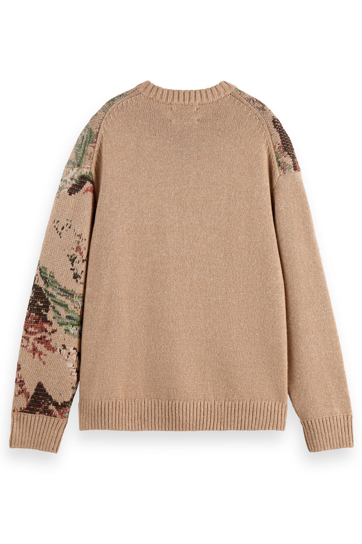 MOUNTAIN LOOSE FIT PULLOVER MOUNTAIN TANNIN AOP 5