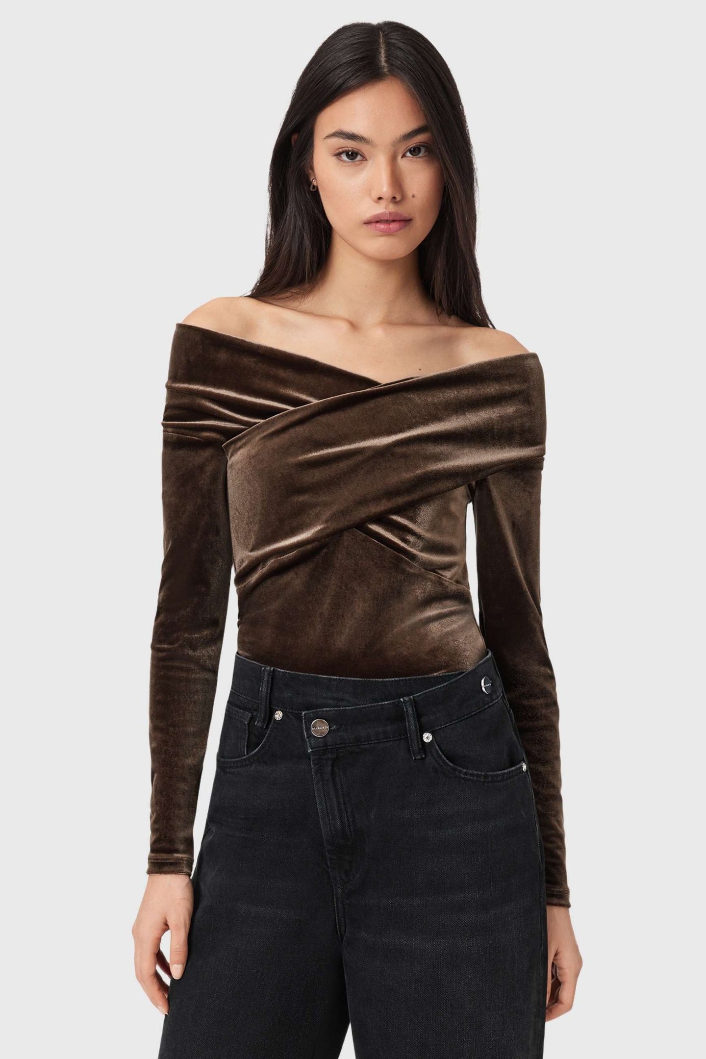 DELTA VELVET TOP BITTER BROWN 2
