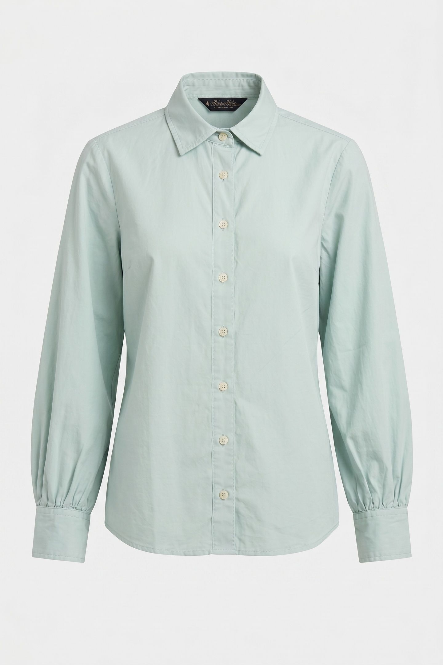 BALLOON SLEEVE SHIRT COTTON SAGE 4