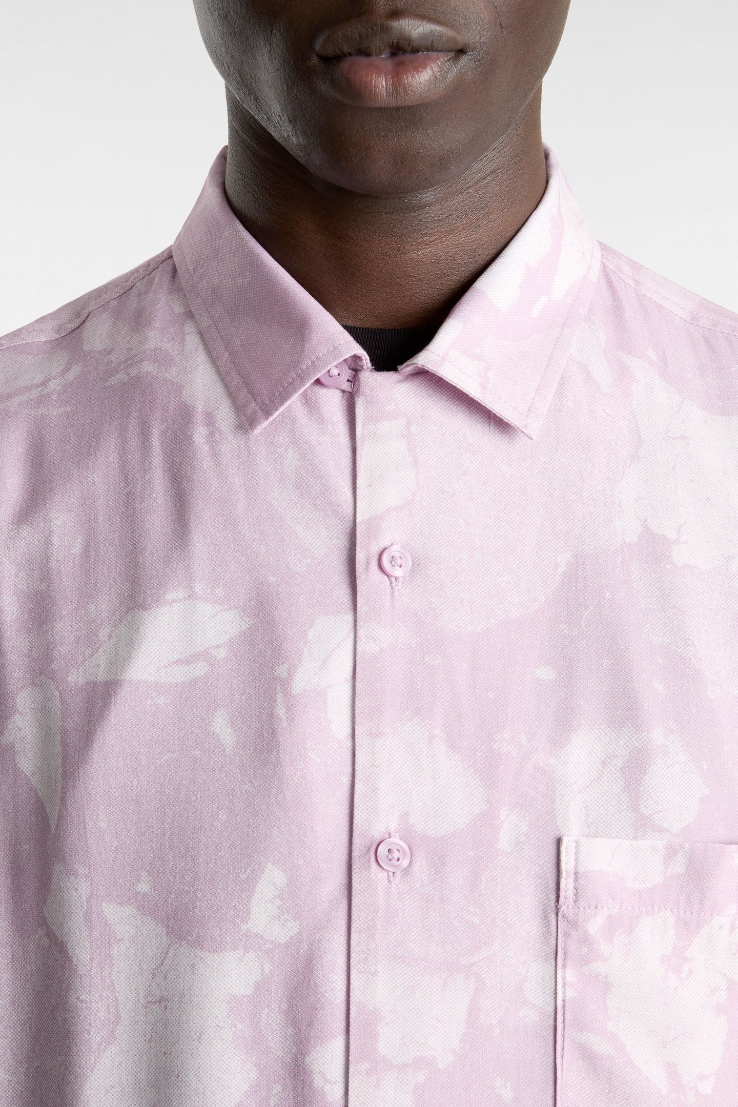 VANS CAMP LOOSE COLLAR SS WOVEN LAVENDER/MARSHMALLOW 6