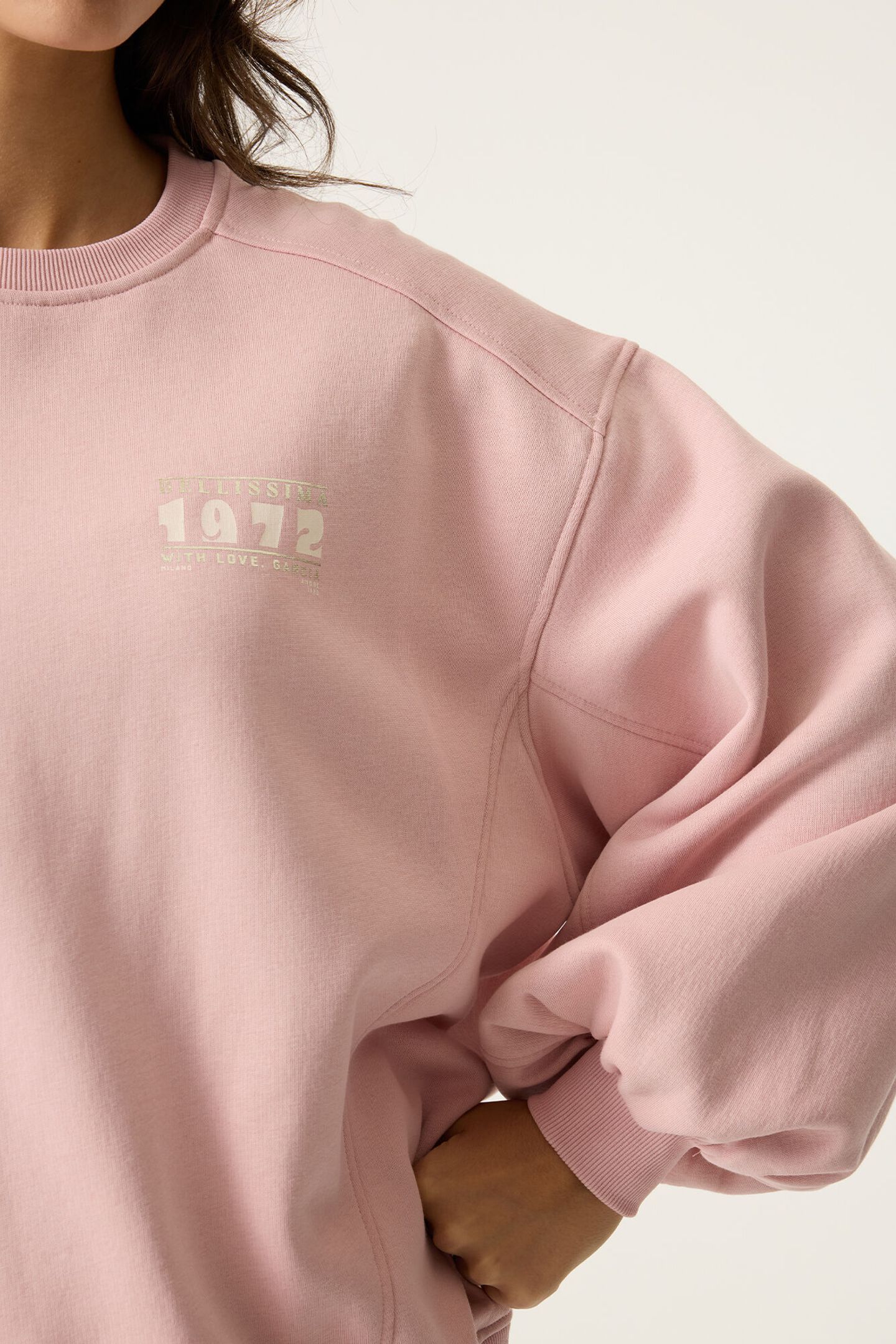LADIES SWEAT DUSTY PINK 5