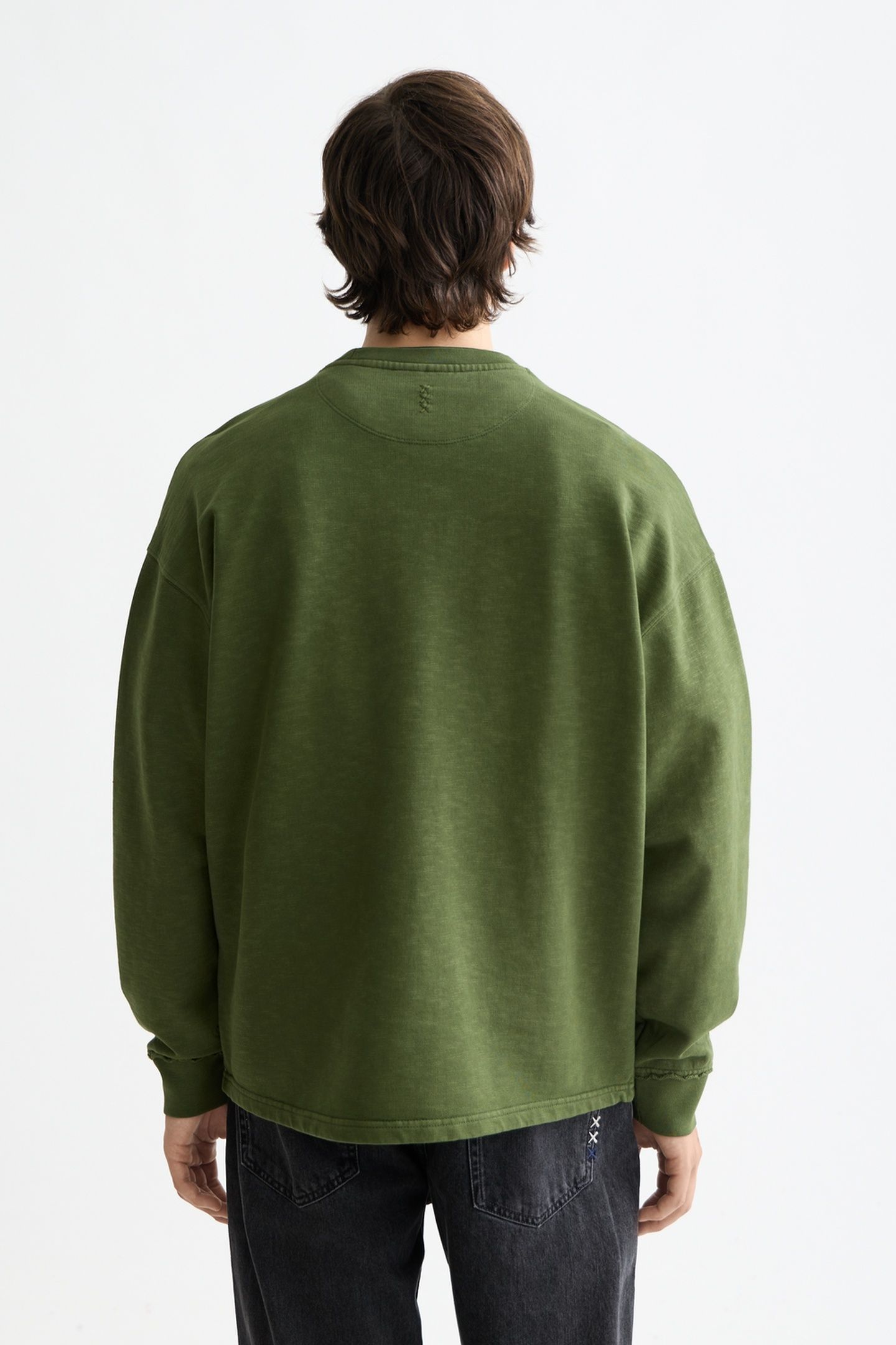 CORE - 3 CROSSES SWEATSHIRT KHAKI 3