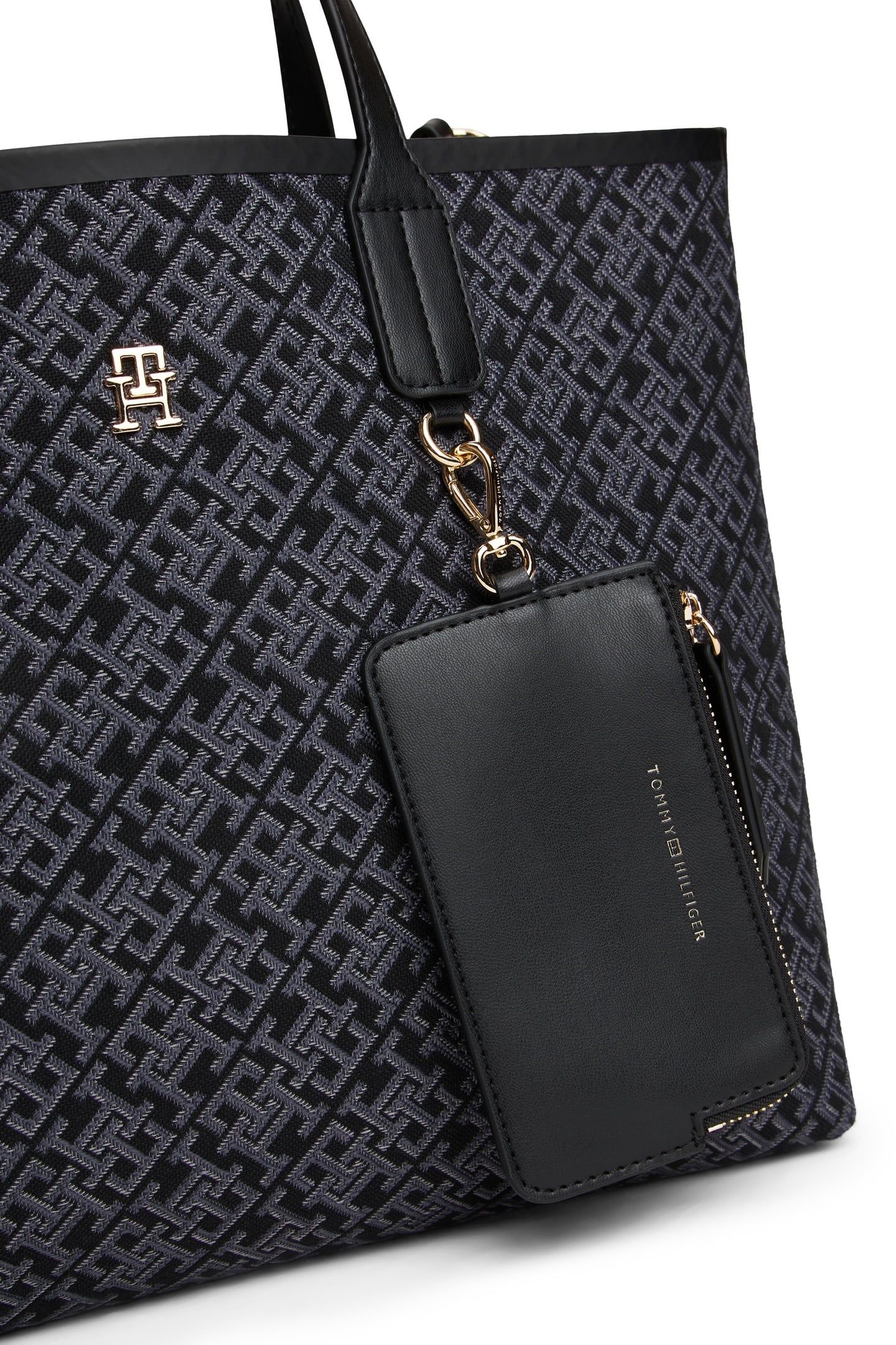 ICON SATCHEL JACQUARD BLACK 4