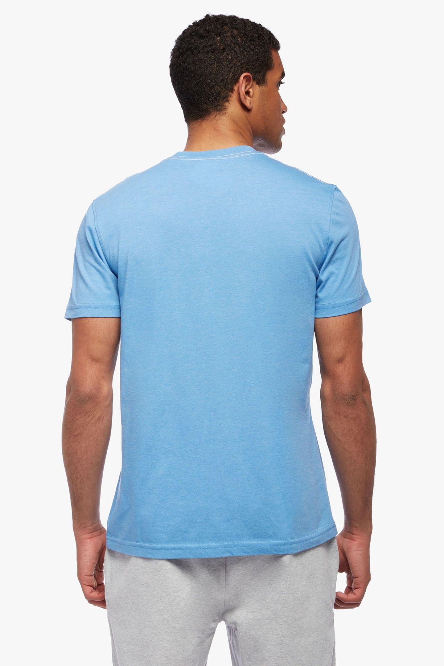 BROOKS BROTHERS GRAPHIC T-SHIRT OPEN BLUE 3