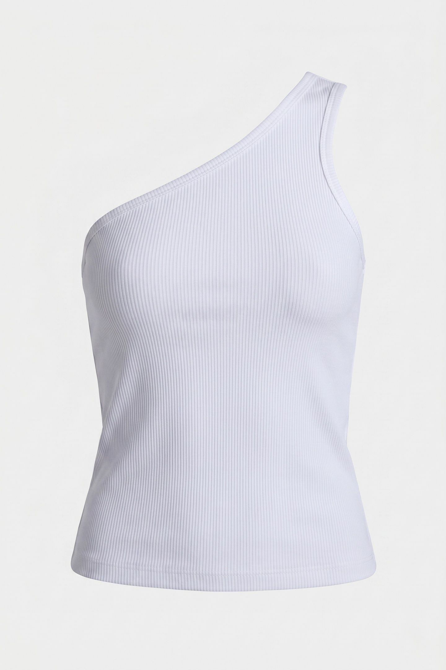 ONE SHOULDER TOP WHITE 3