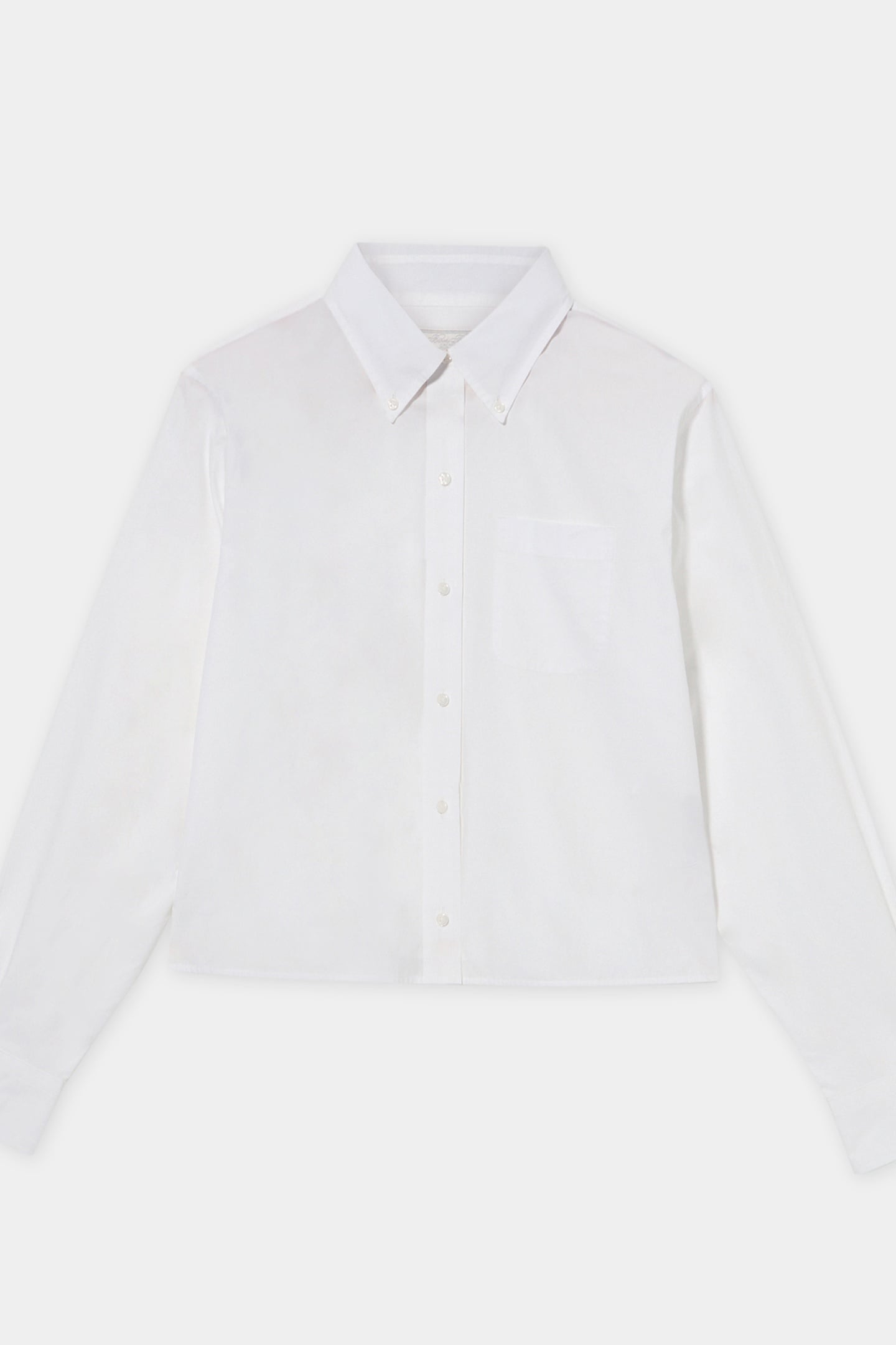 COTTON POPLIN SHIRT WHITE 3