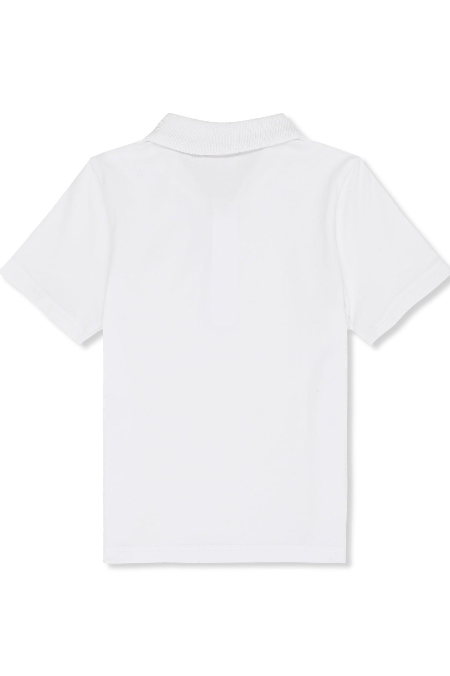 POMAIA REGULAR LOGO POLO SHIRT BRIGHT WHITE 2