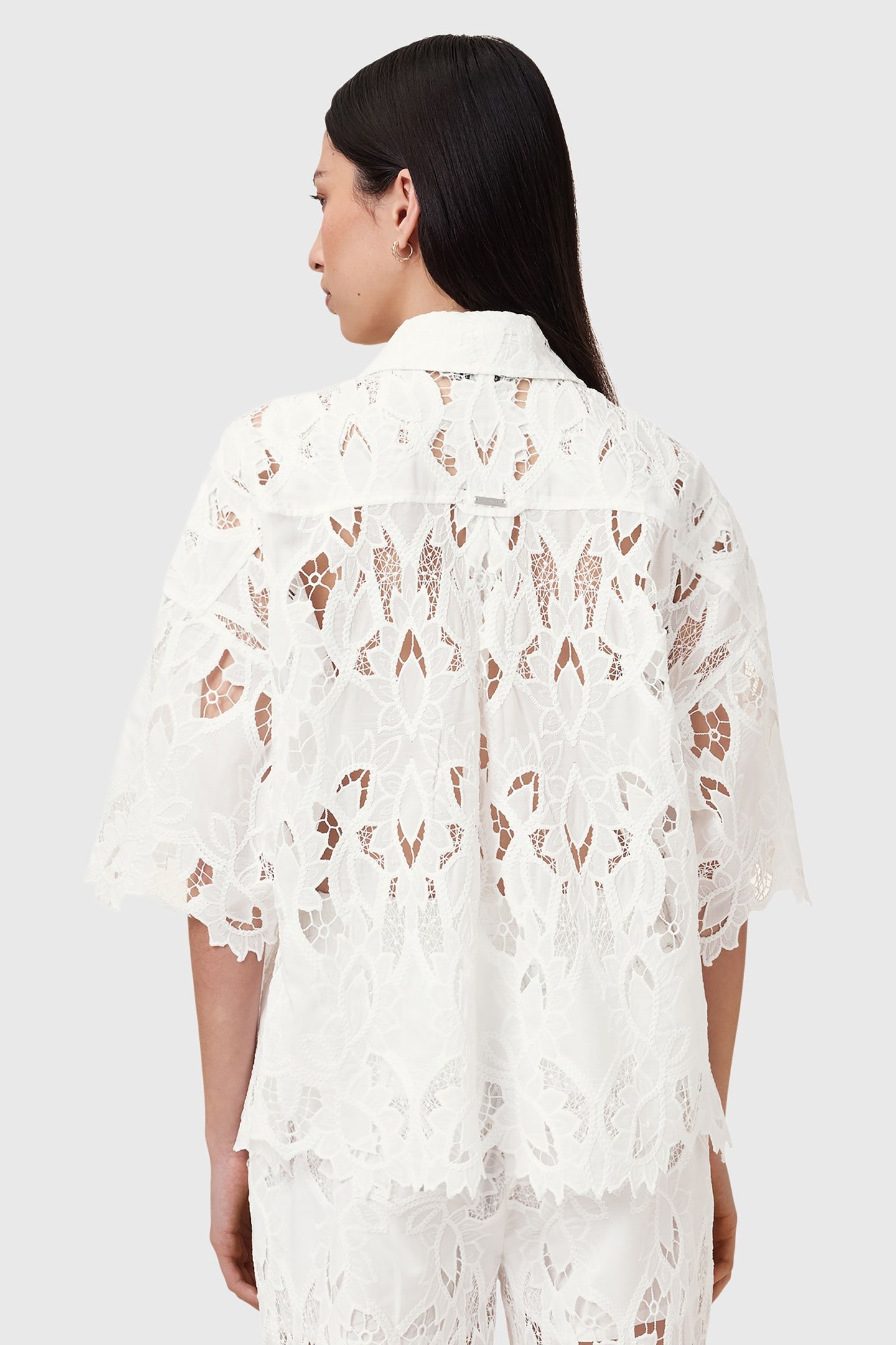 CHARLI EMB SHIRT SNOW WHITE 3