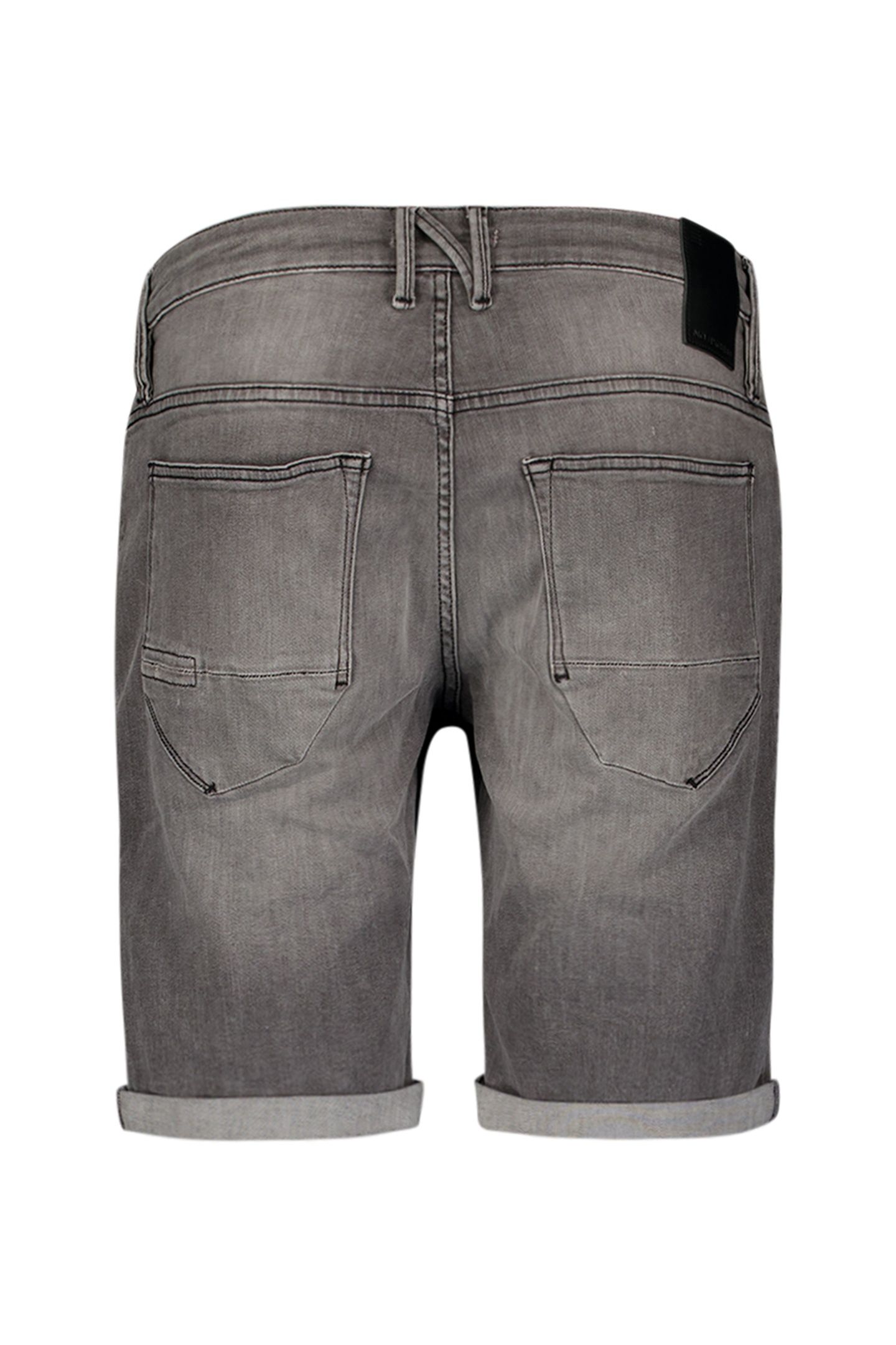 SHORT DENIM STRETCH GREY DENIM 5