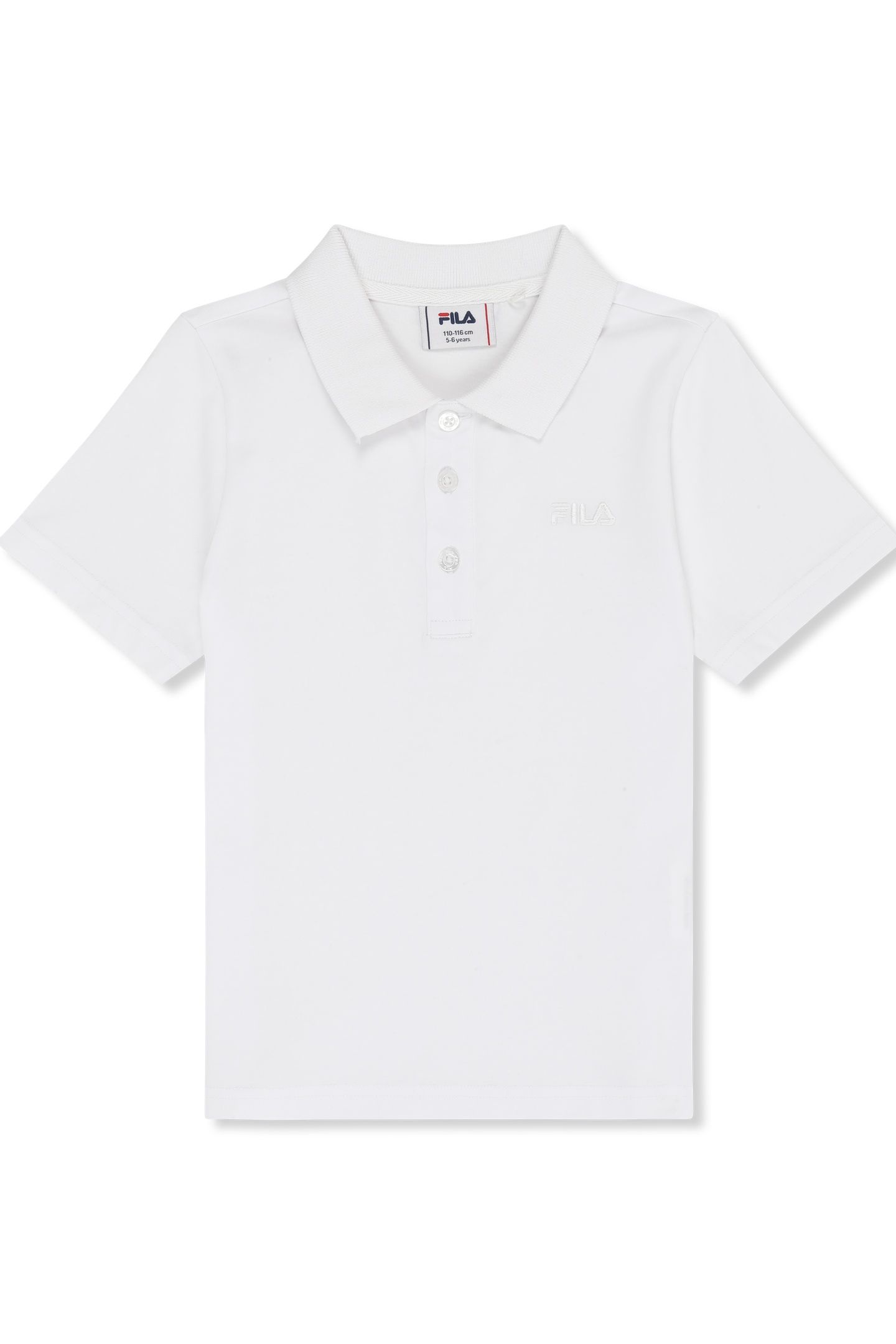 POMAIA REGULAR LOGO POLO SHIRT BRIGHT WHITE 1