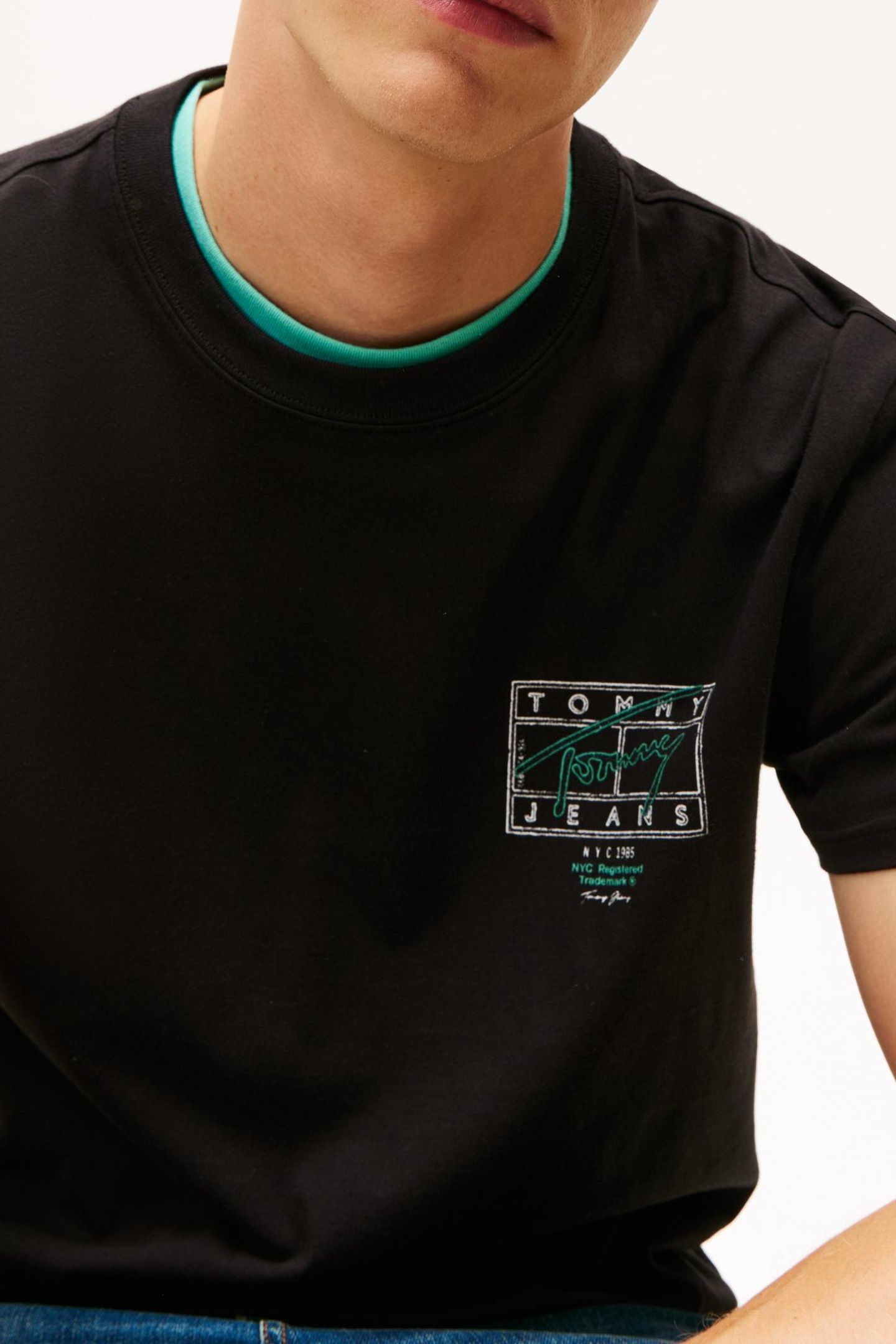REGULAR SIGN SPRAY T-SHIRT BLACK 5