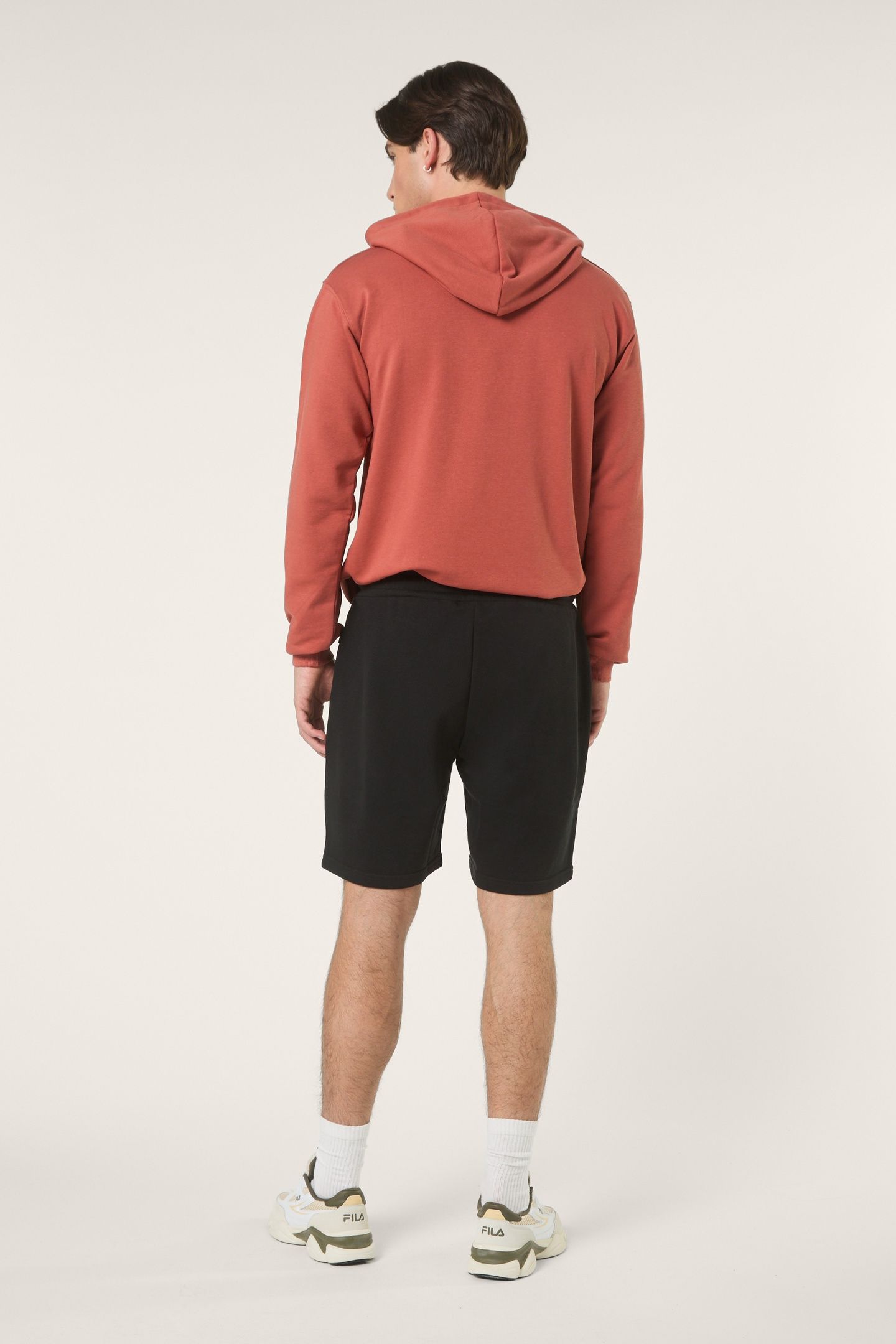 VALSERA REGULAR LOGO SWEAT SHORTS BLACK 3